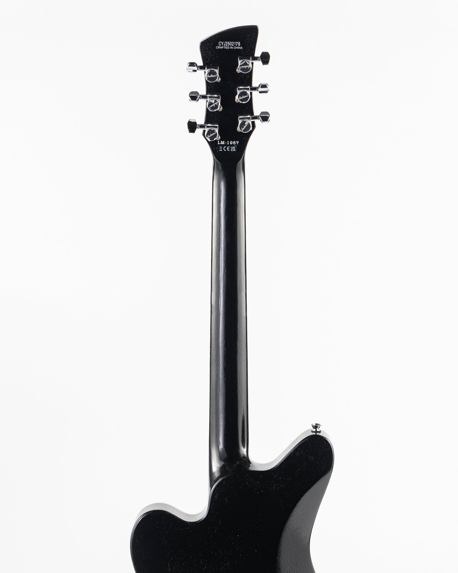 Jackson LM-87 Pro Series Lee Malia Signature Electric Guitar - Open Pore Black