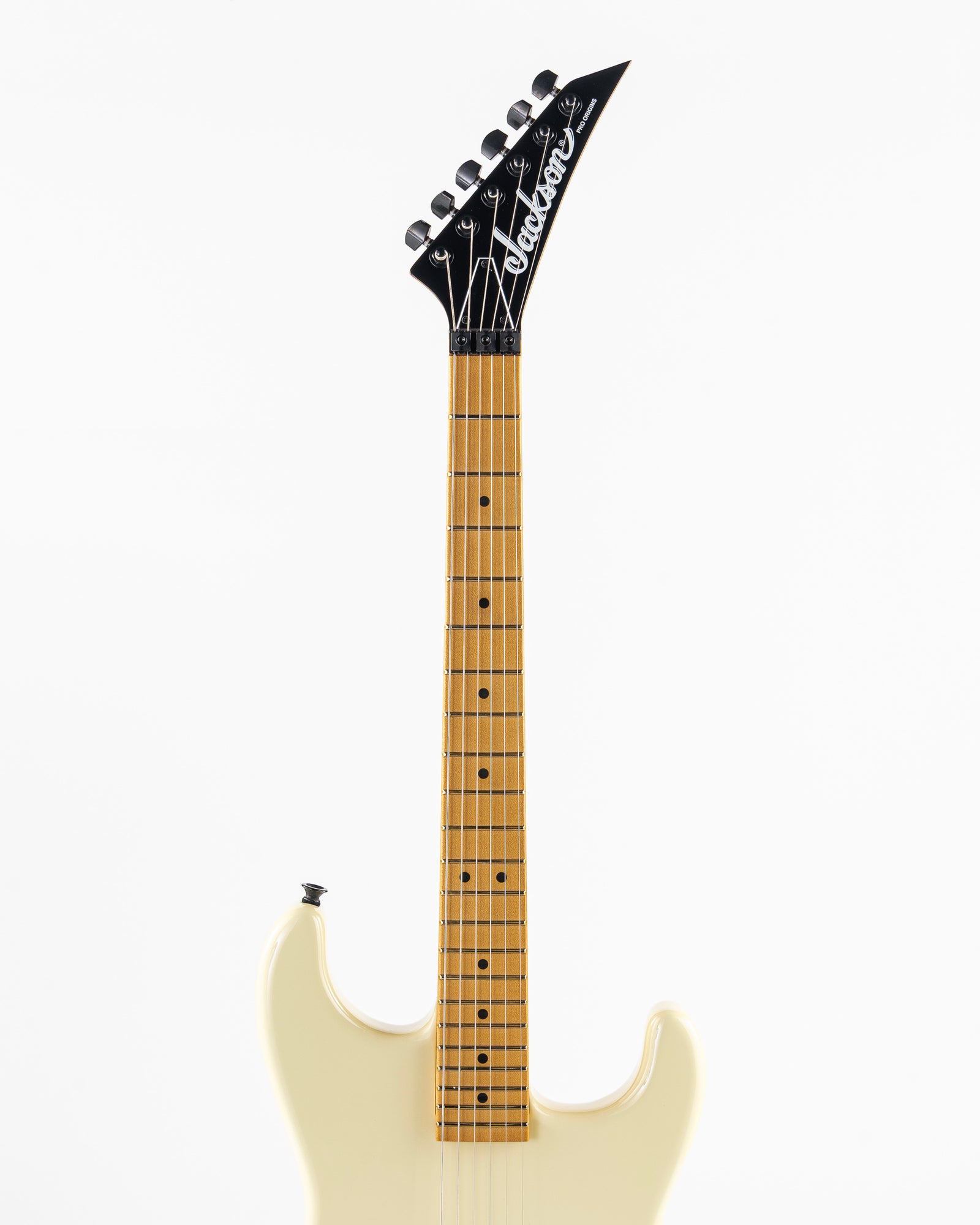 Jackson Pro Origins 1985 San Dimas SD1A MPL Electric Guitar - Vanilla Shake