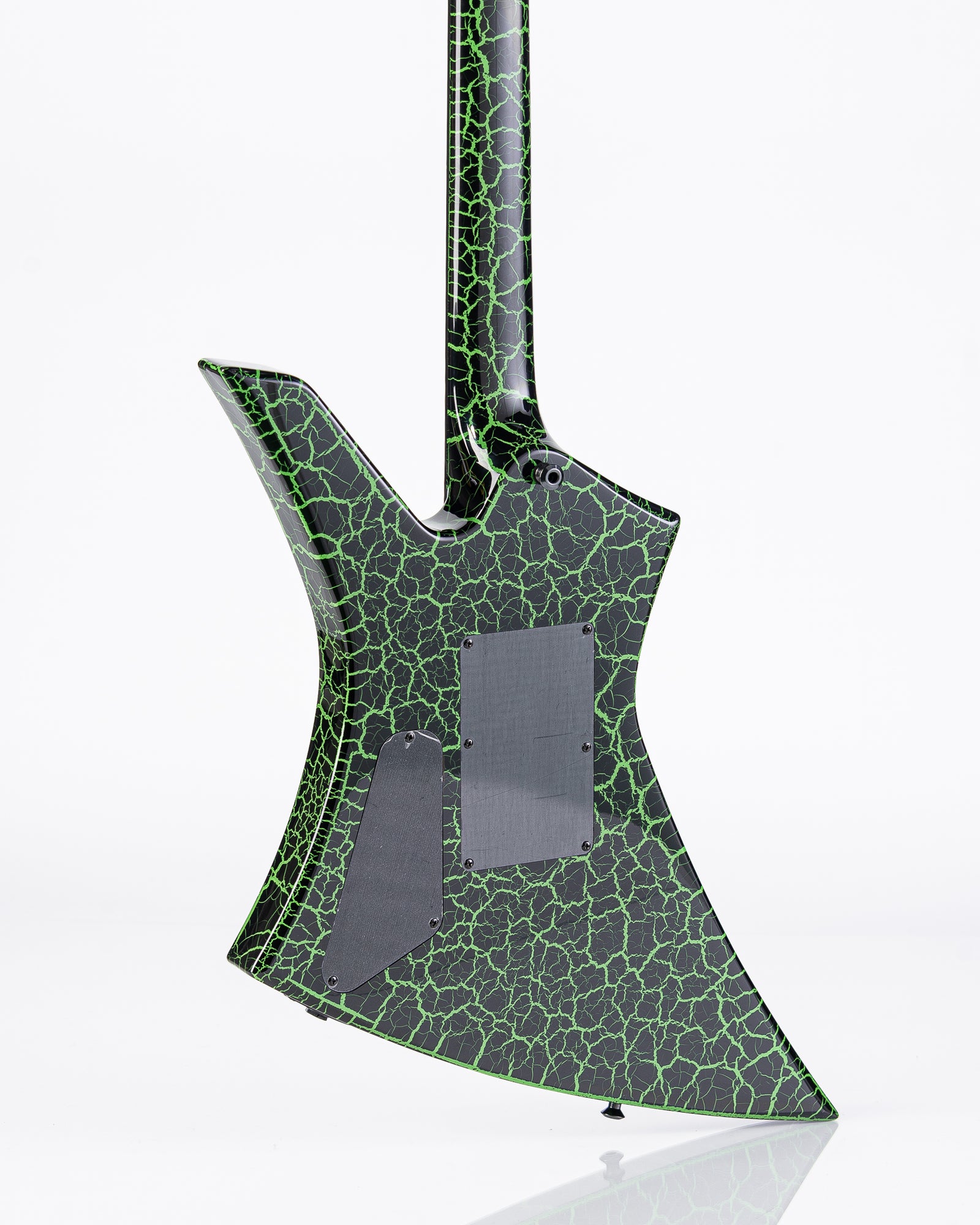 Jackson Pro Series Brandon Ellis Kelly with Ebony Fingerboard Electric Guitar- Green Crackle