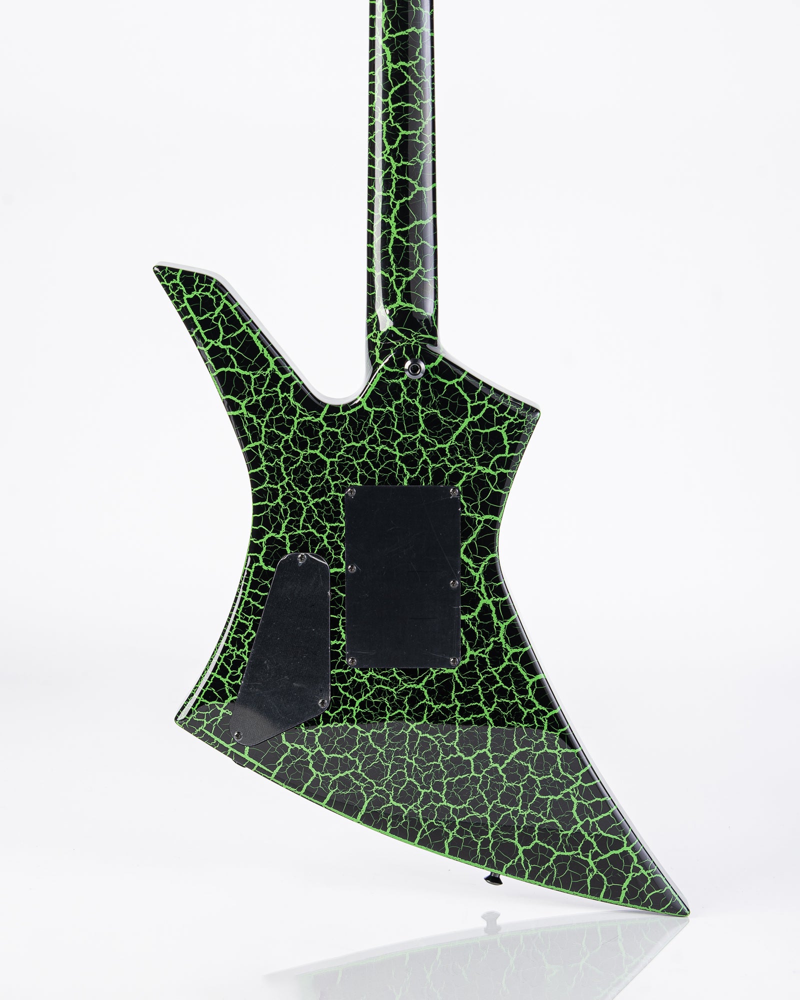 Jackson Pro Series Brandon Ellis Kelly with Ebony Fingerboard Electric Guitar- Green Crackle