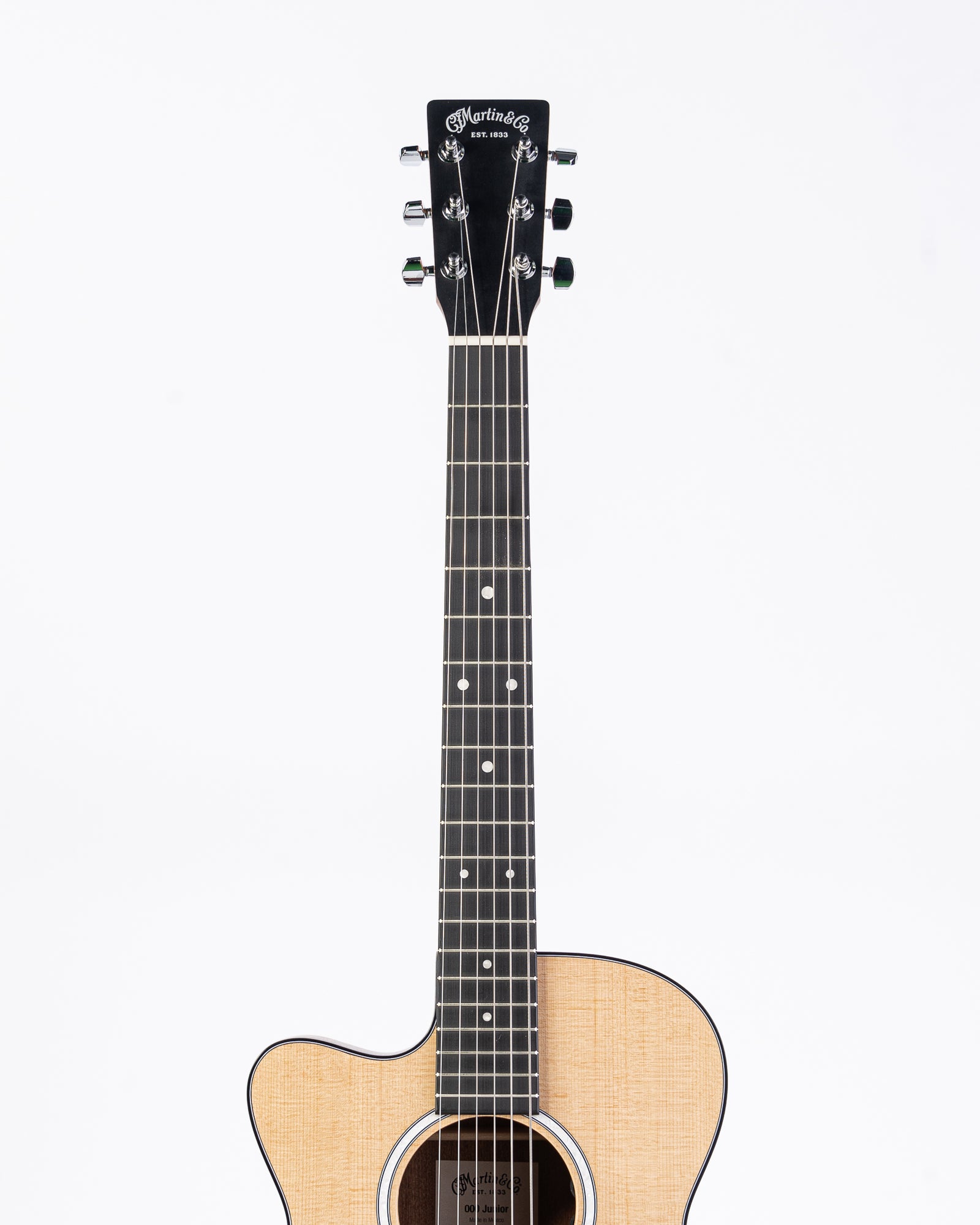 Martin 000CJr-10EL Junior Left Handed Acoustic Electric Guitar - Natural