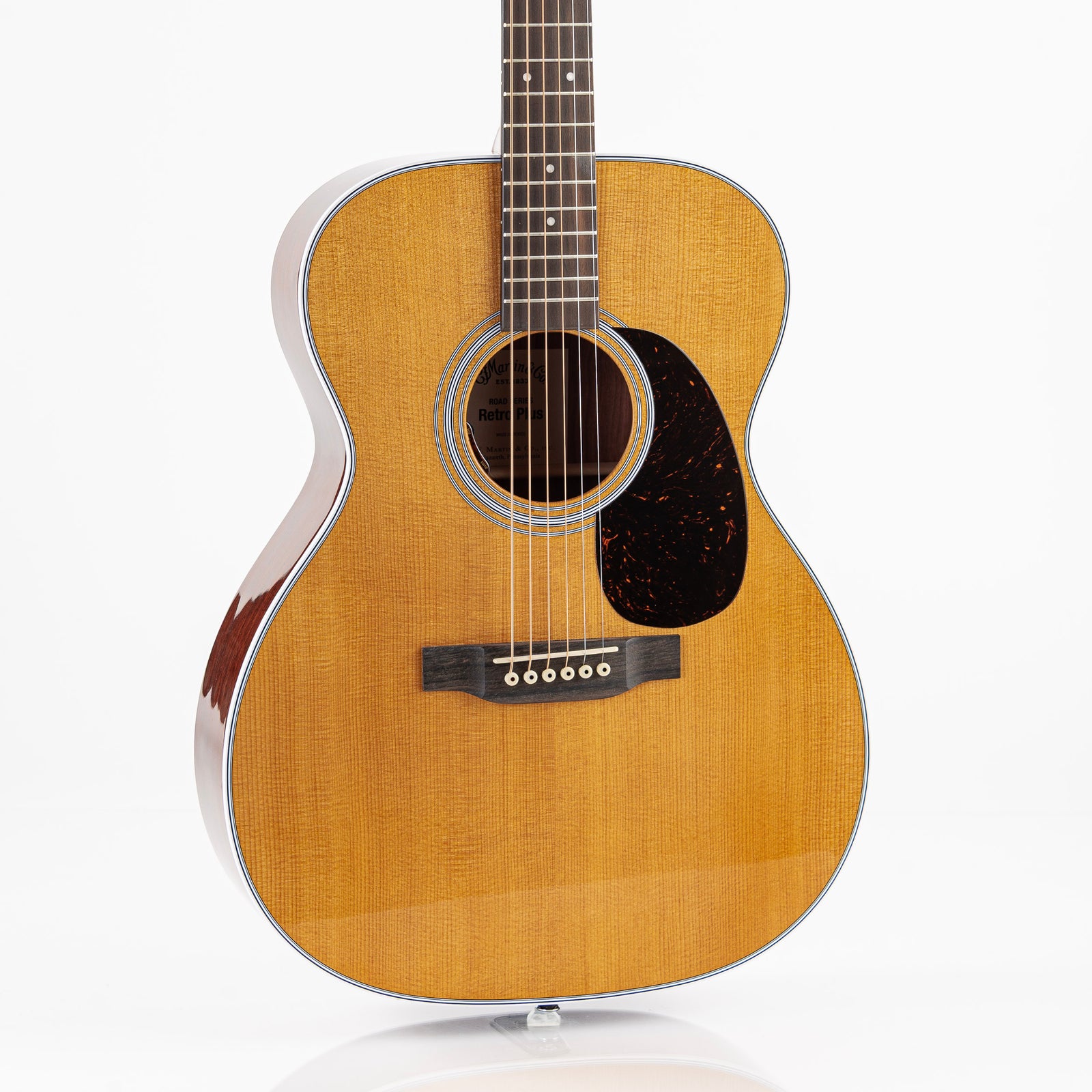Martin 000E Retro Plus Granadillo Road Series Acoustic Electric Guitar - Aging Toner Natural Gloss