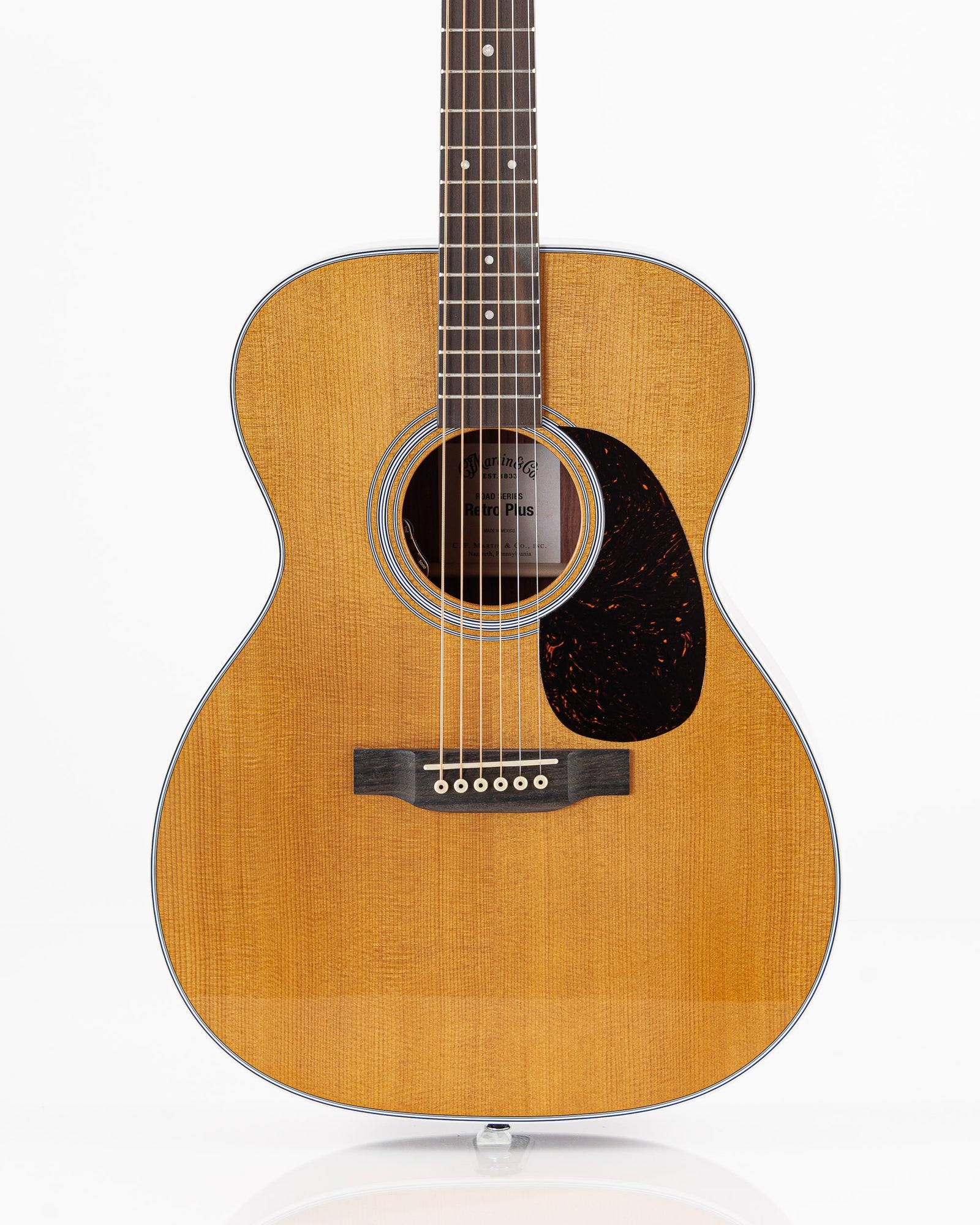 Martin 000E Retro Plus Granadillo Road Series Acoustic Electric Guitar - Aging Toner Natural Gloss