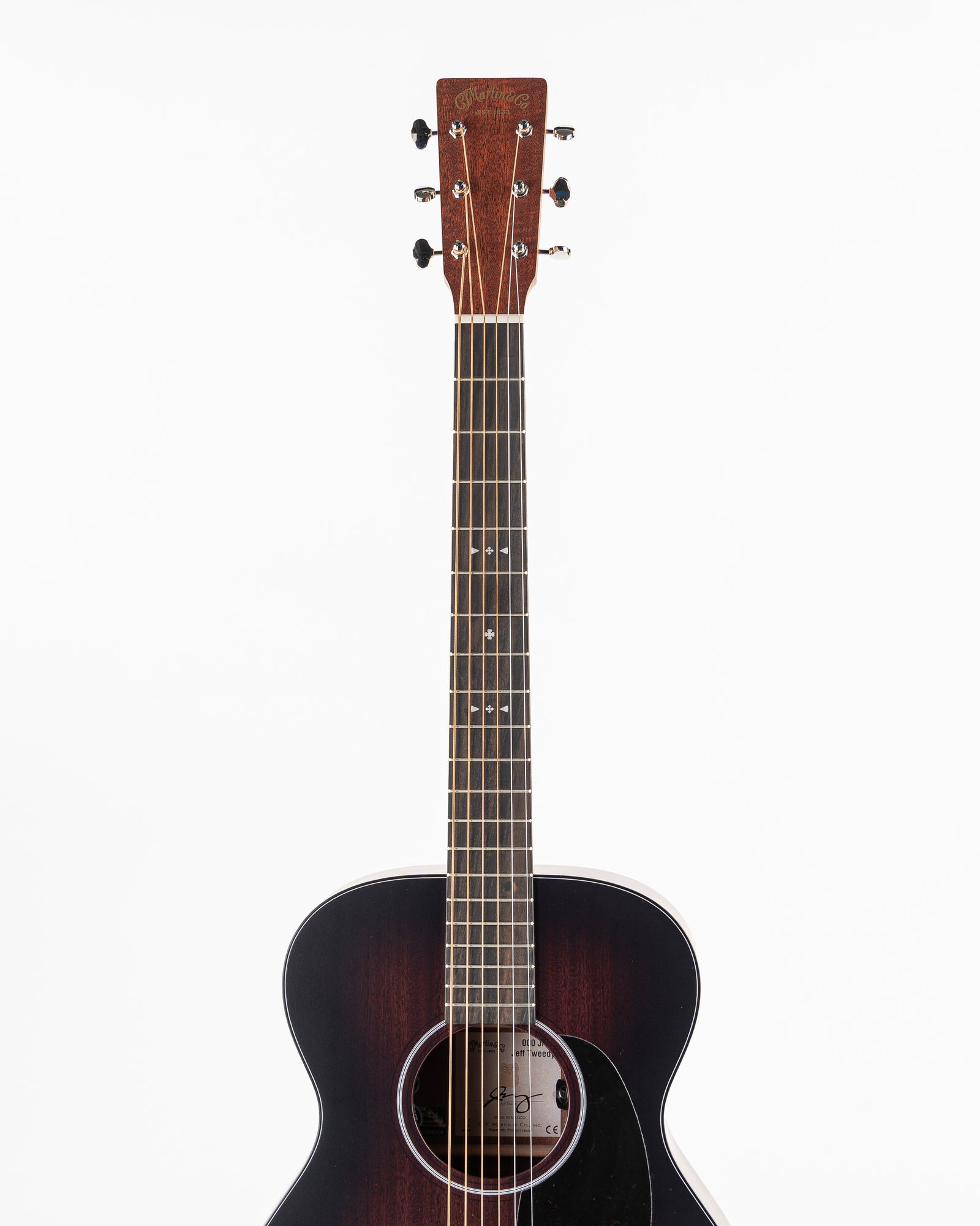 Martin 000 Jr E Jeff Tweedy Special Edition Acoustic Electric Guitar - Tweedy Burst