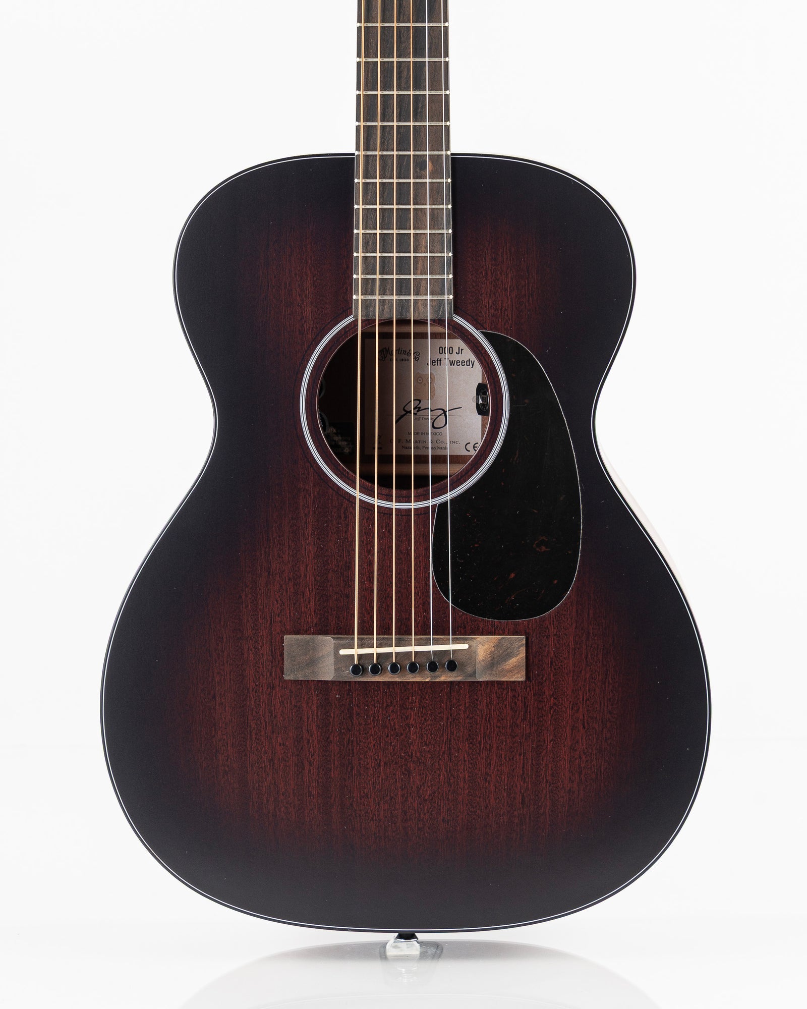 Martin 000 Jr E Jeff Tweedy Special Edition Acoustic Electric Guitar - Tweedy Burst