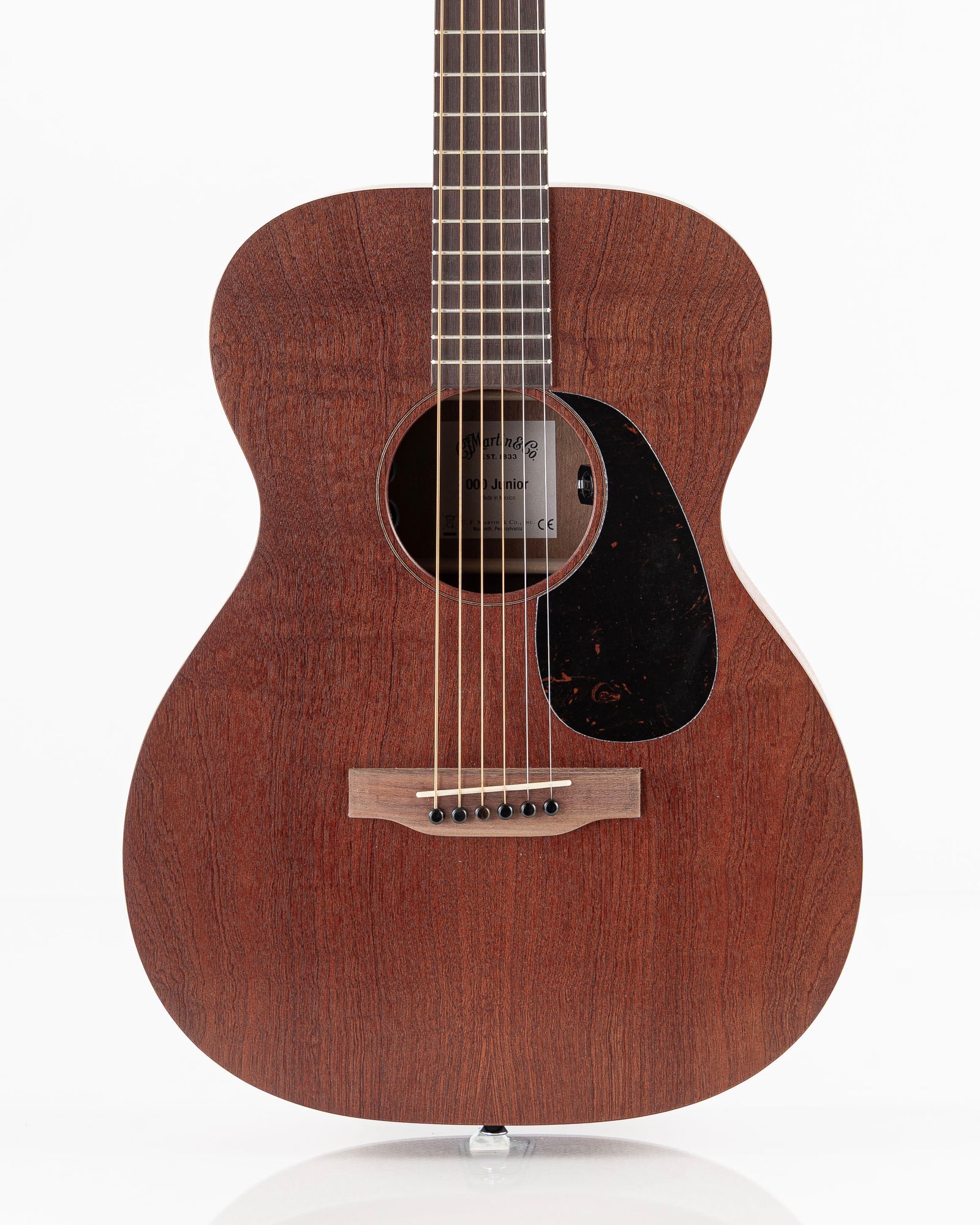Martin 000 Jr E Sapele Junior Series Acoustic Electric Guitar - Natural