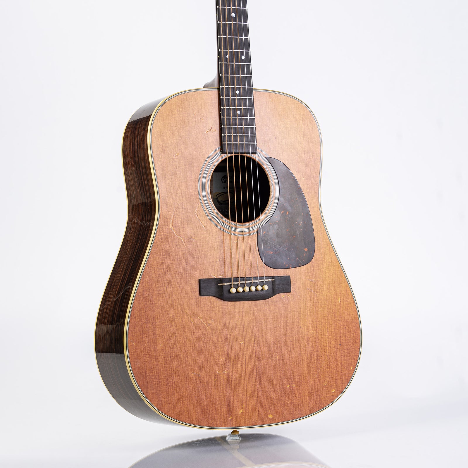B-STOCK Martin Rich Robinson Signature D-28 Acoustic Guitar - Natural Worn
