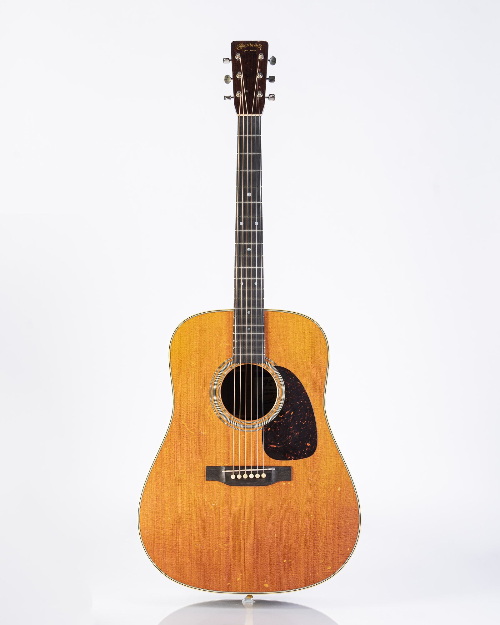 B-STOCK Martin Rich Robinson Signature D-28 Acoustic Guitar - Natural Worn