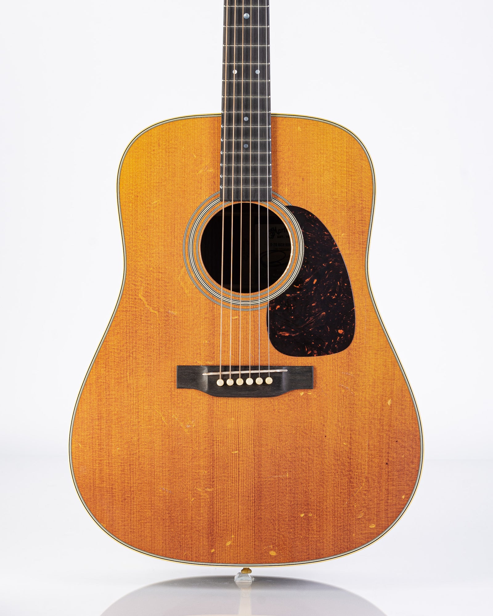 B-STOCK Martin Rich Robinson Signature D-28 Acoustic Guitar - Natural Worn