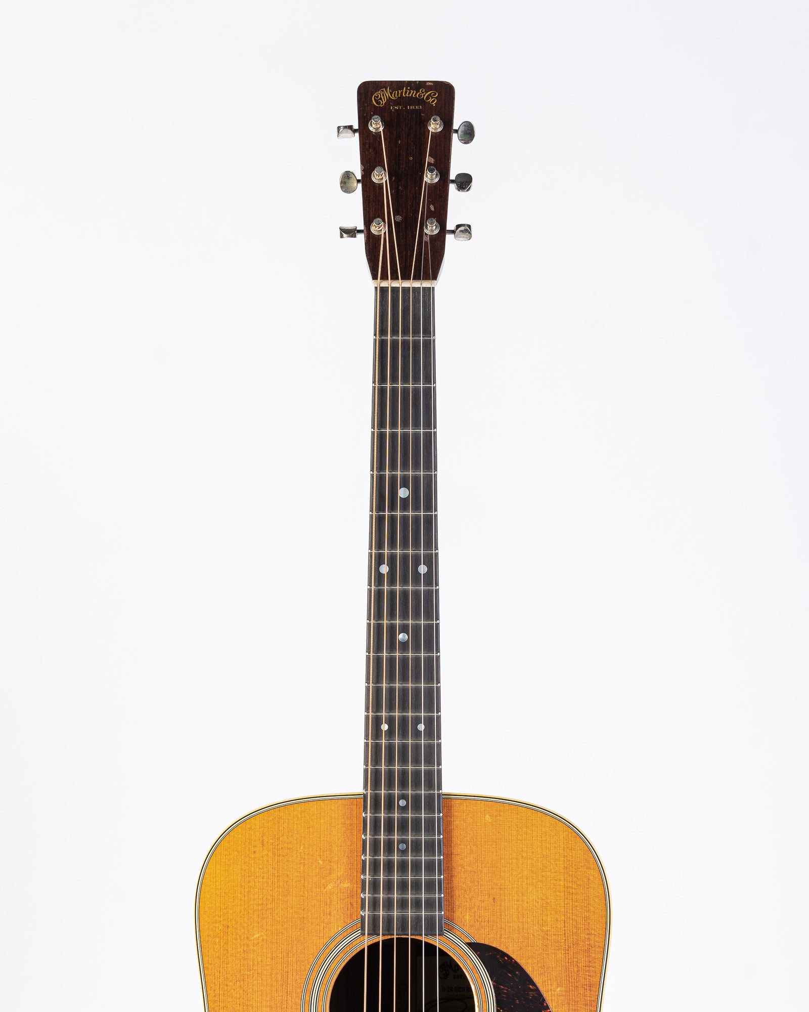 B-STOCK Martin Rich Robinson Signature D-28 Acoustic Guitar - Natural Worn