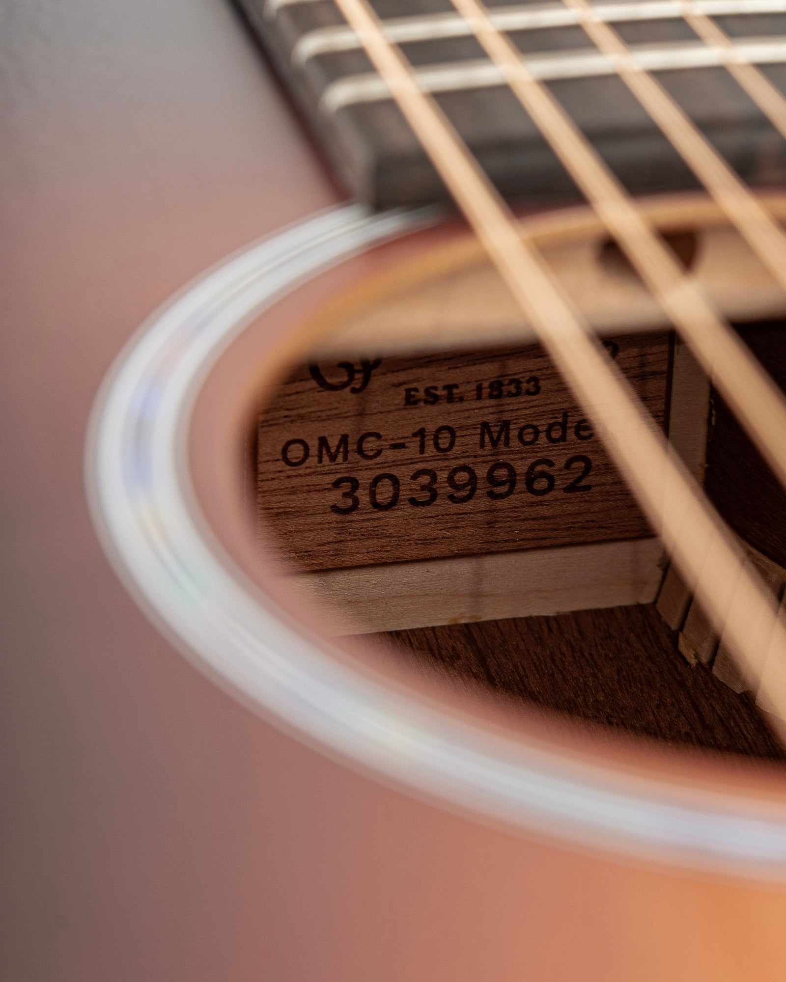 Martin OMC-10E Modern Road Series Cutaway Acoustic Electric Guitar - 1935 Sunburst