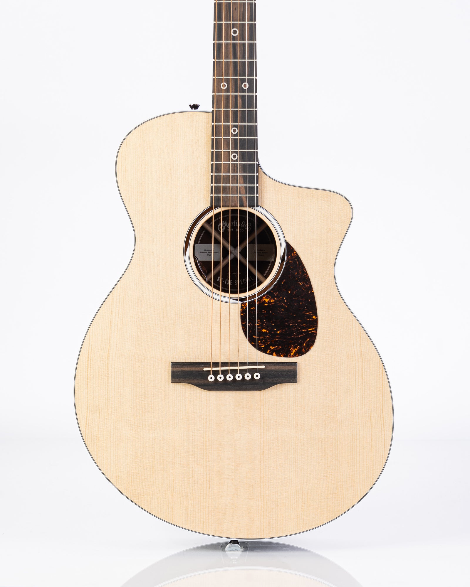 Martin Road Series SC-13E Special Ziricote Acoustic Electric Guitar - Natural