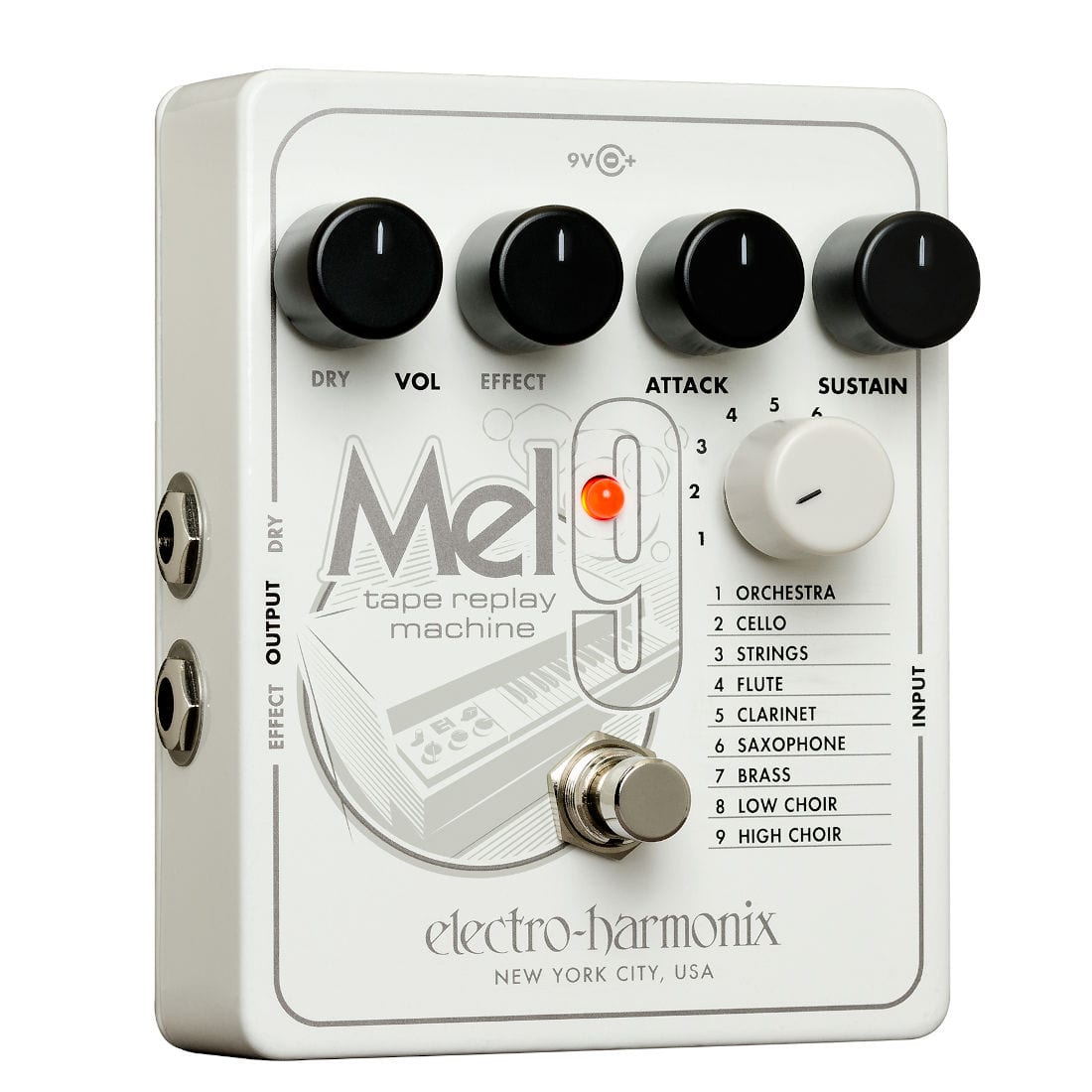 Electro-Harmonix Mel 9 - Tape Replay Machine Guitar Pedal