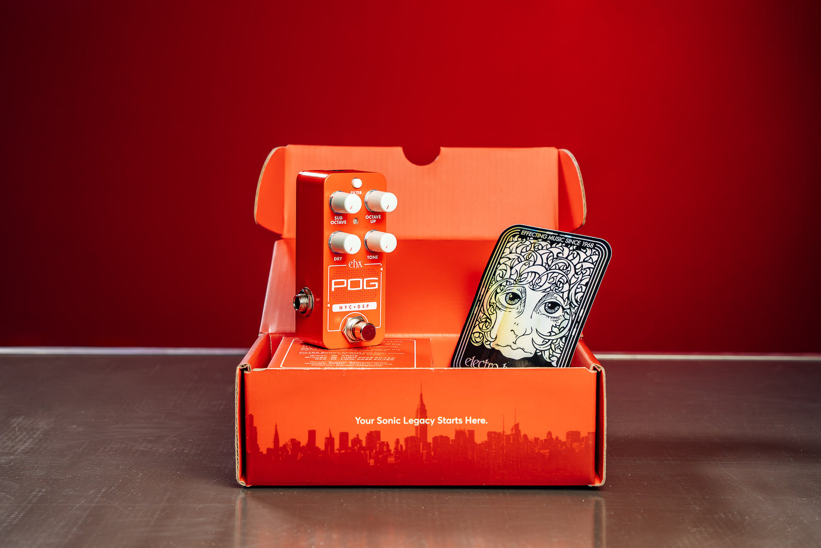 Electro-Harmonix Pico Pog Polyphonic Octave Guitar Pedal