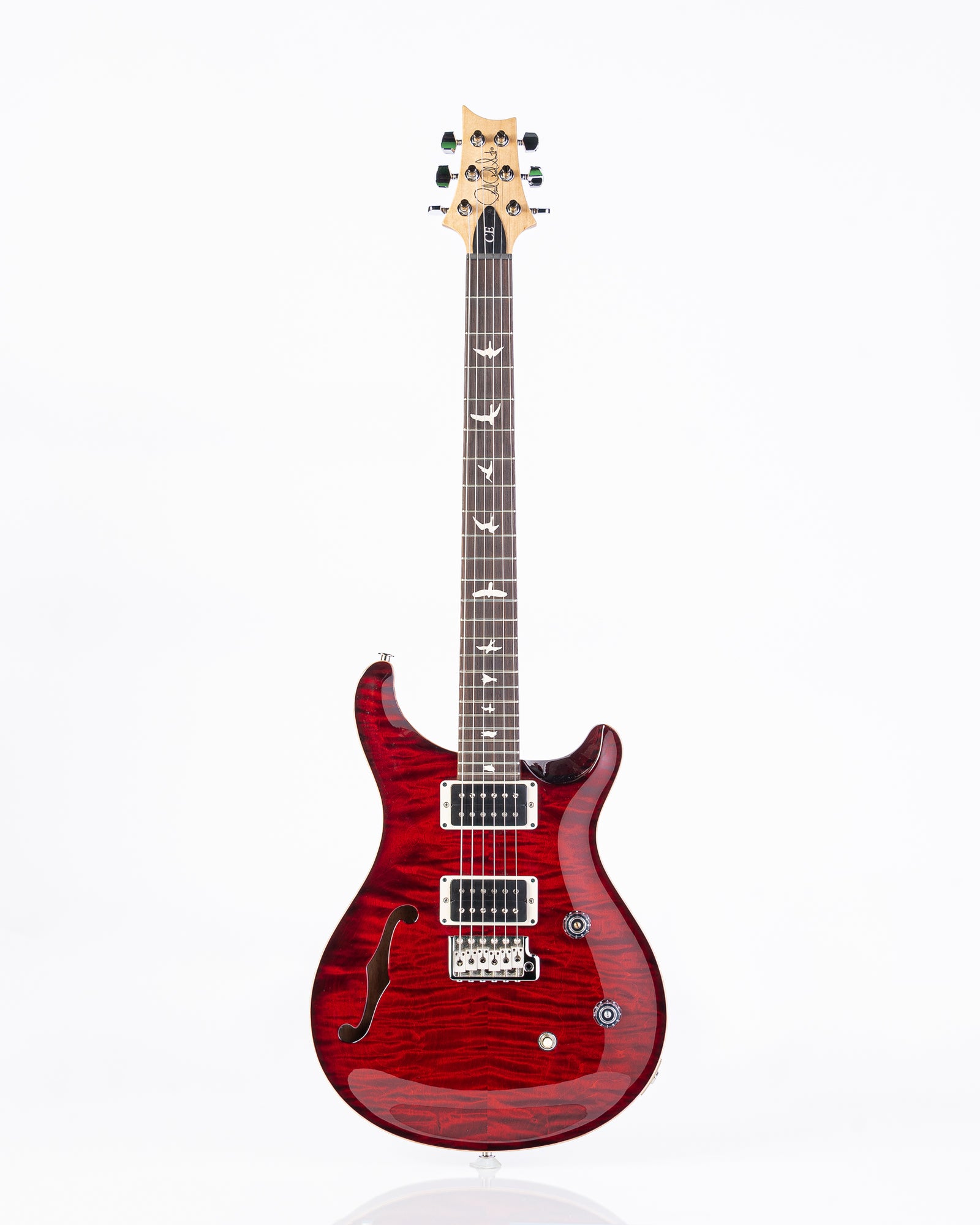 PRS CE 24 Semi-Hollow Electric Guitar- Fire Red Burst