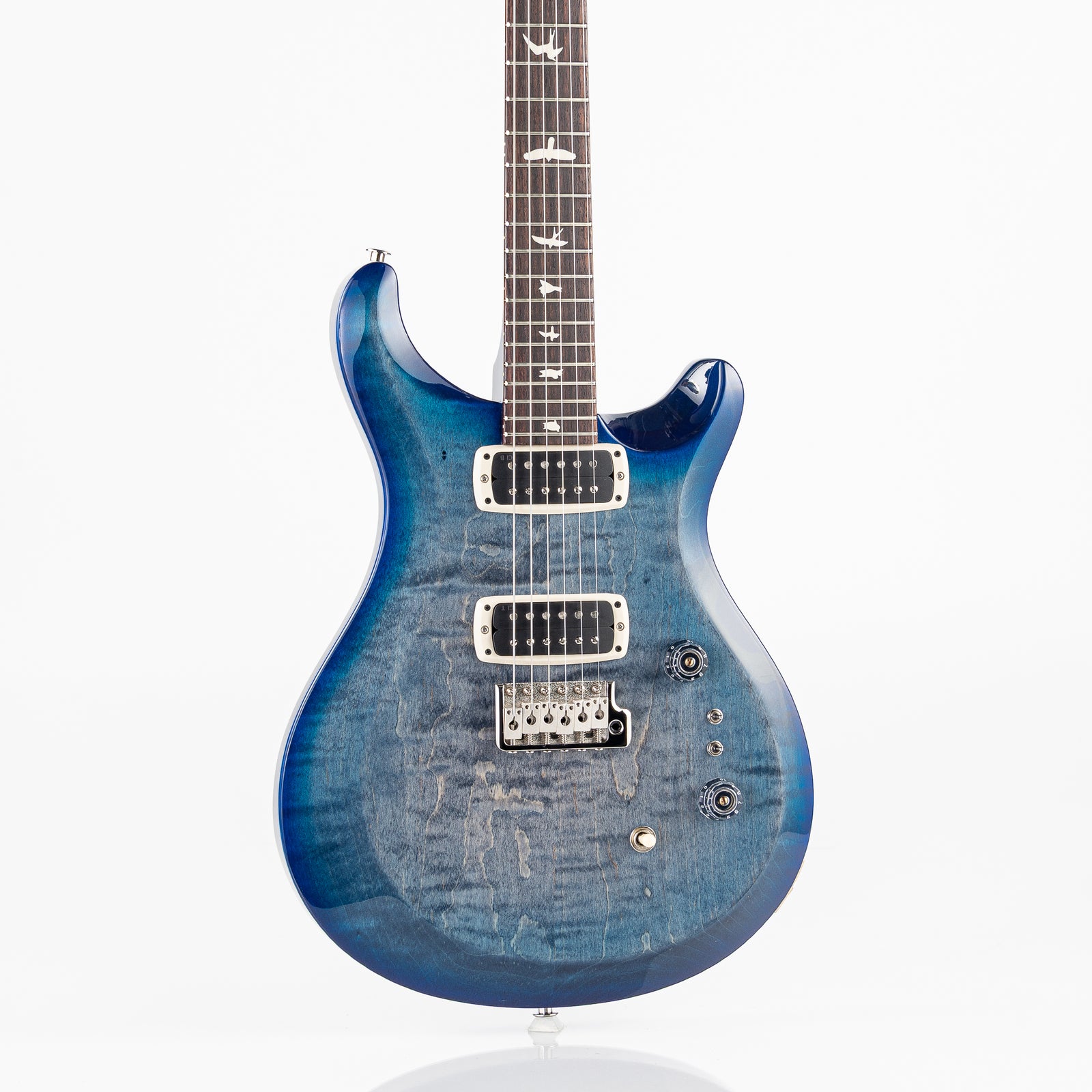 PRS S2 Custom 24-08 Electric Guitar - Faded Gray Black Blue Burst