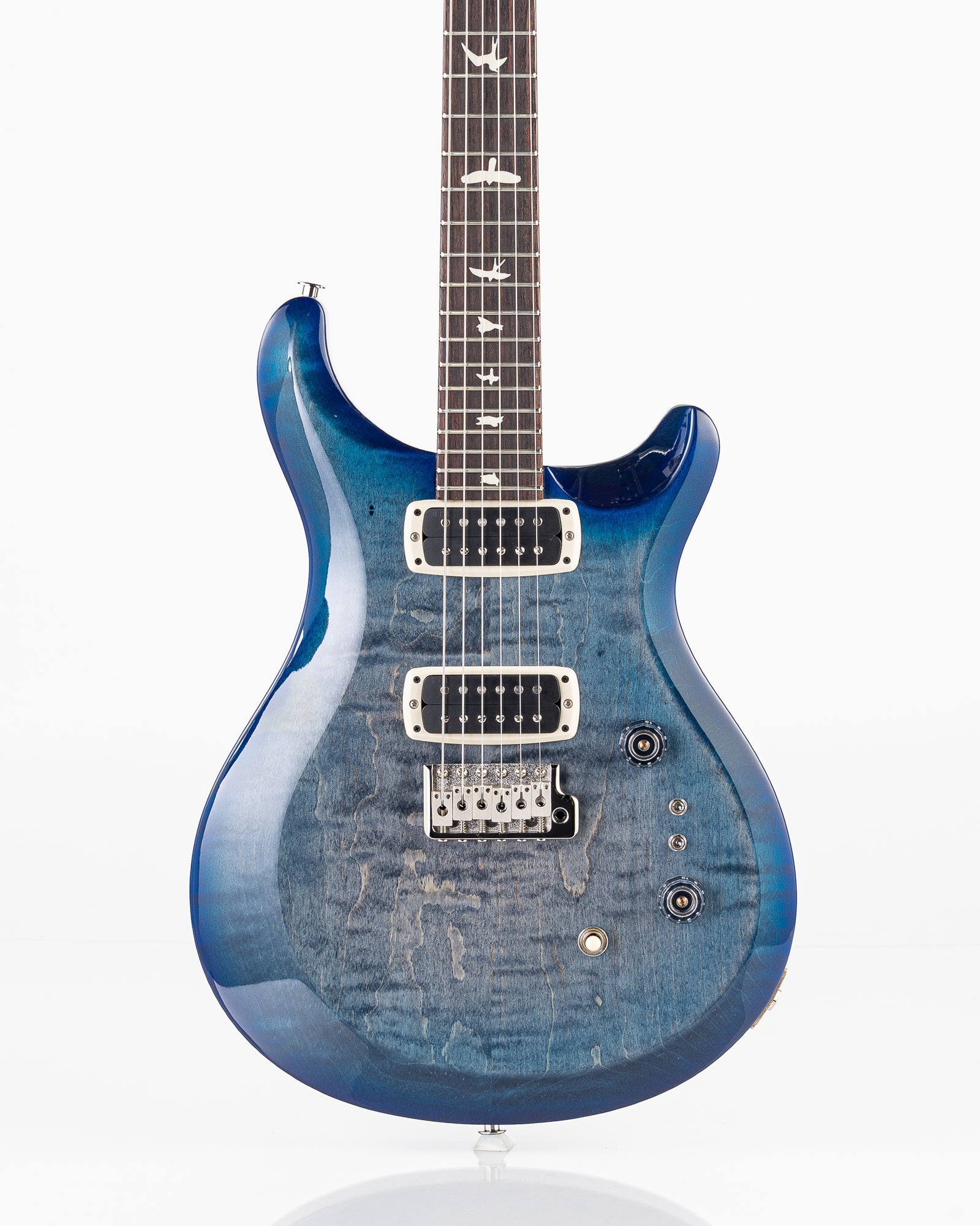 PRS S2 Custom 24-08 Electric Guitar - Faded Gray Black Blue Burst