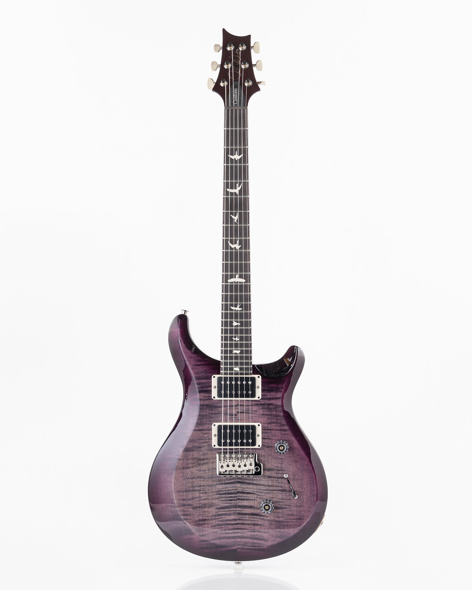 PRS S2 Custom 24 Electric Guitar - Faded Gray Black Purple Burst