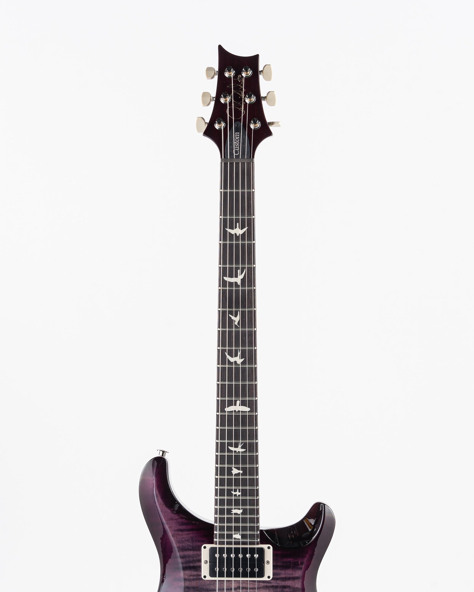 PRS S2 Custom 24 Electric Guitar - Faded Gray Black Purple Burst