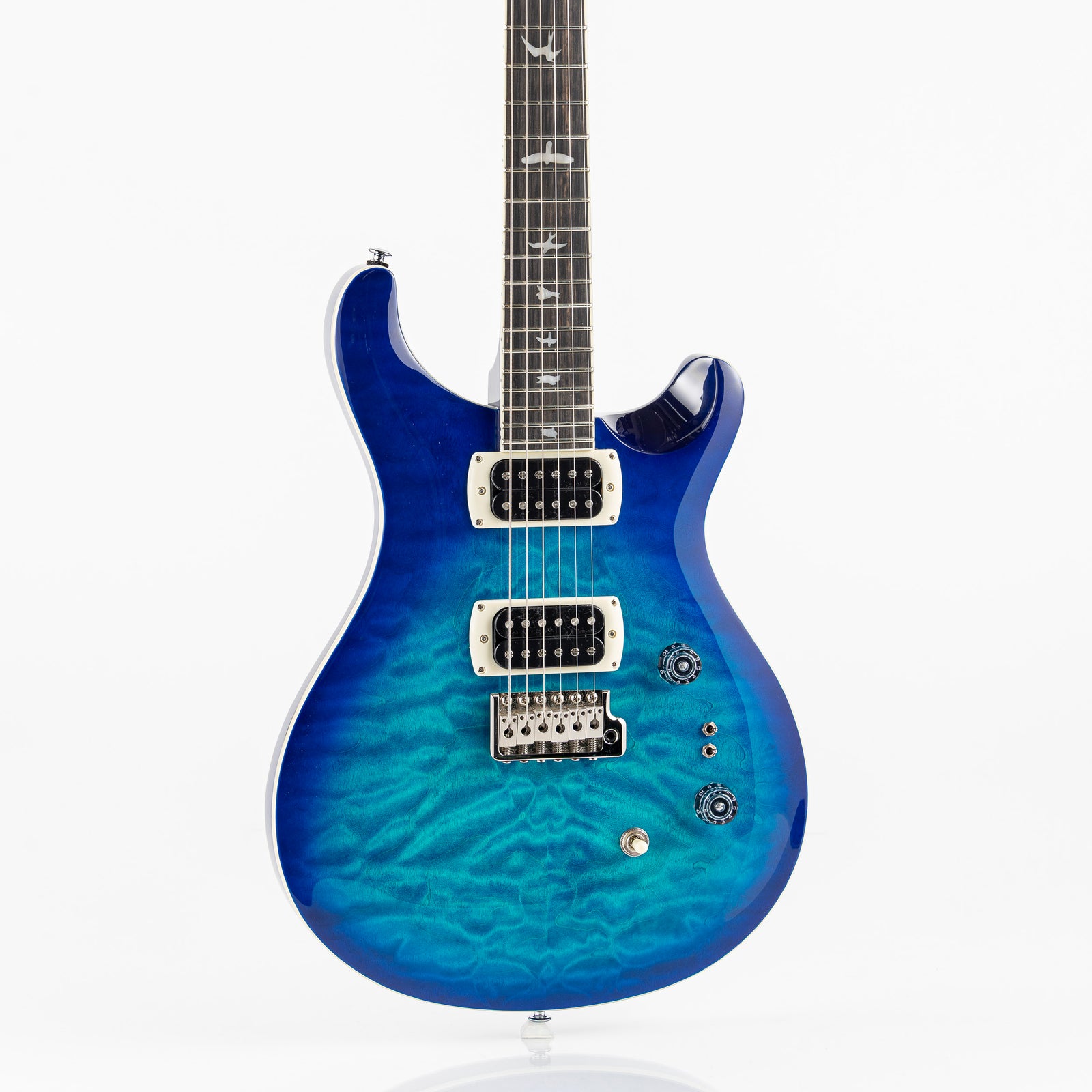 PRS SE Custom 24-08 Quilt Electric Guitar - Lake Blue