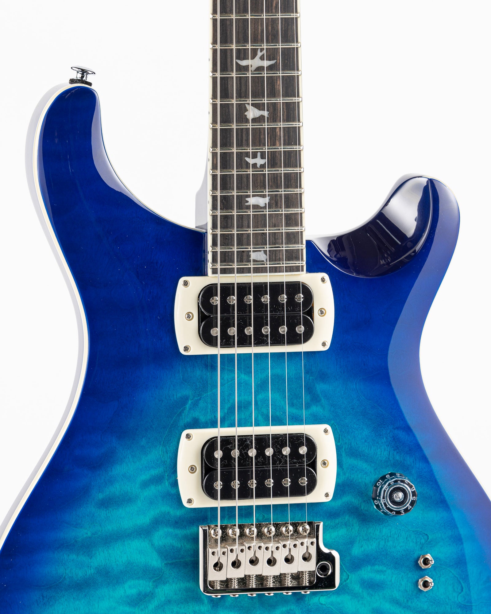 PRS SE Custom 24-08 Quilt Electric Guitar - Lake Blue