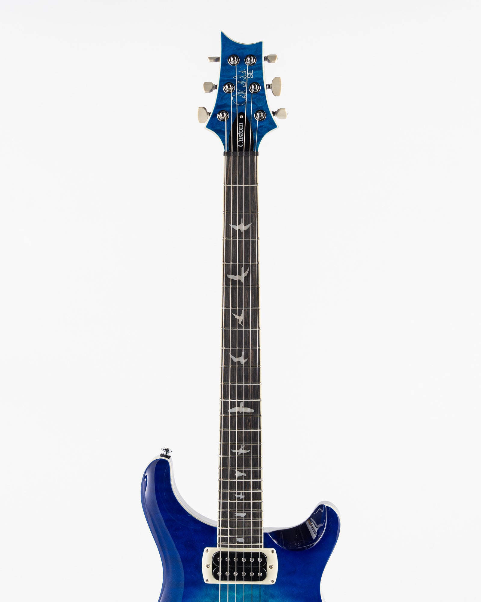 PRS SE Custom 24-08 Quilt Electric Guitar - Lake Blue