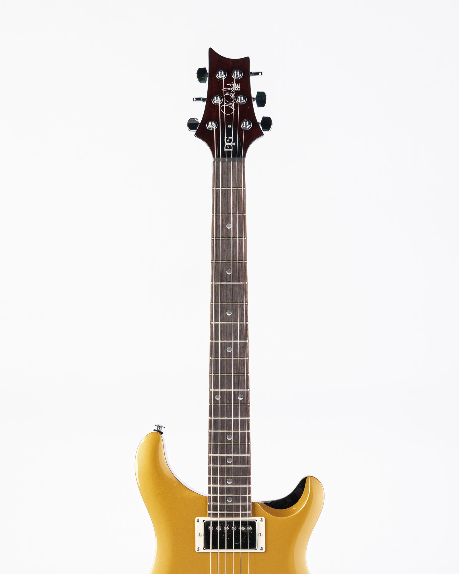 PRS SE DGT David Grissom Signature Electric Guitar - Gold Top