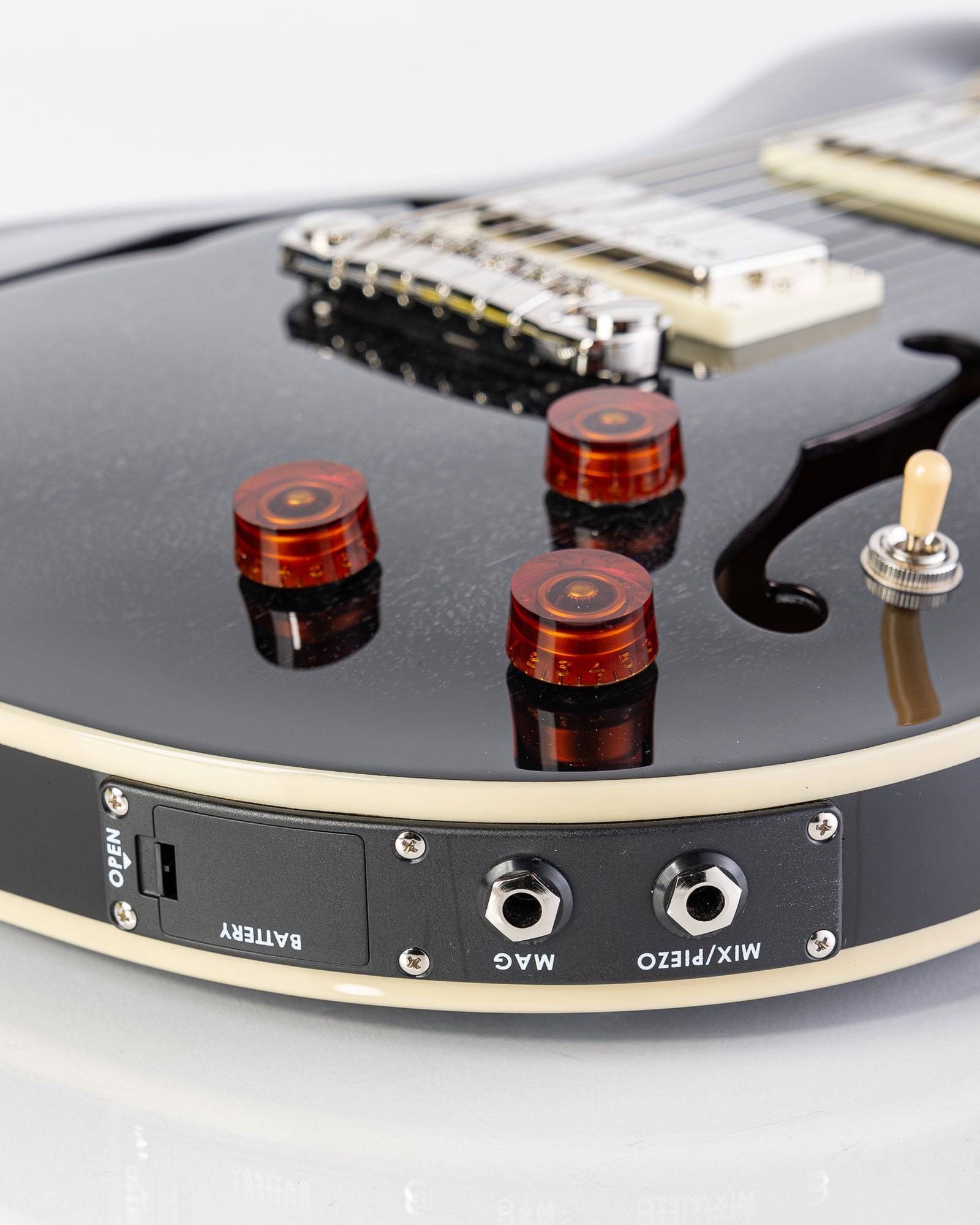 PRS SE Hollowbody Standard Piezo Electric Guitar - Dog Hair Smokeburst