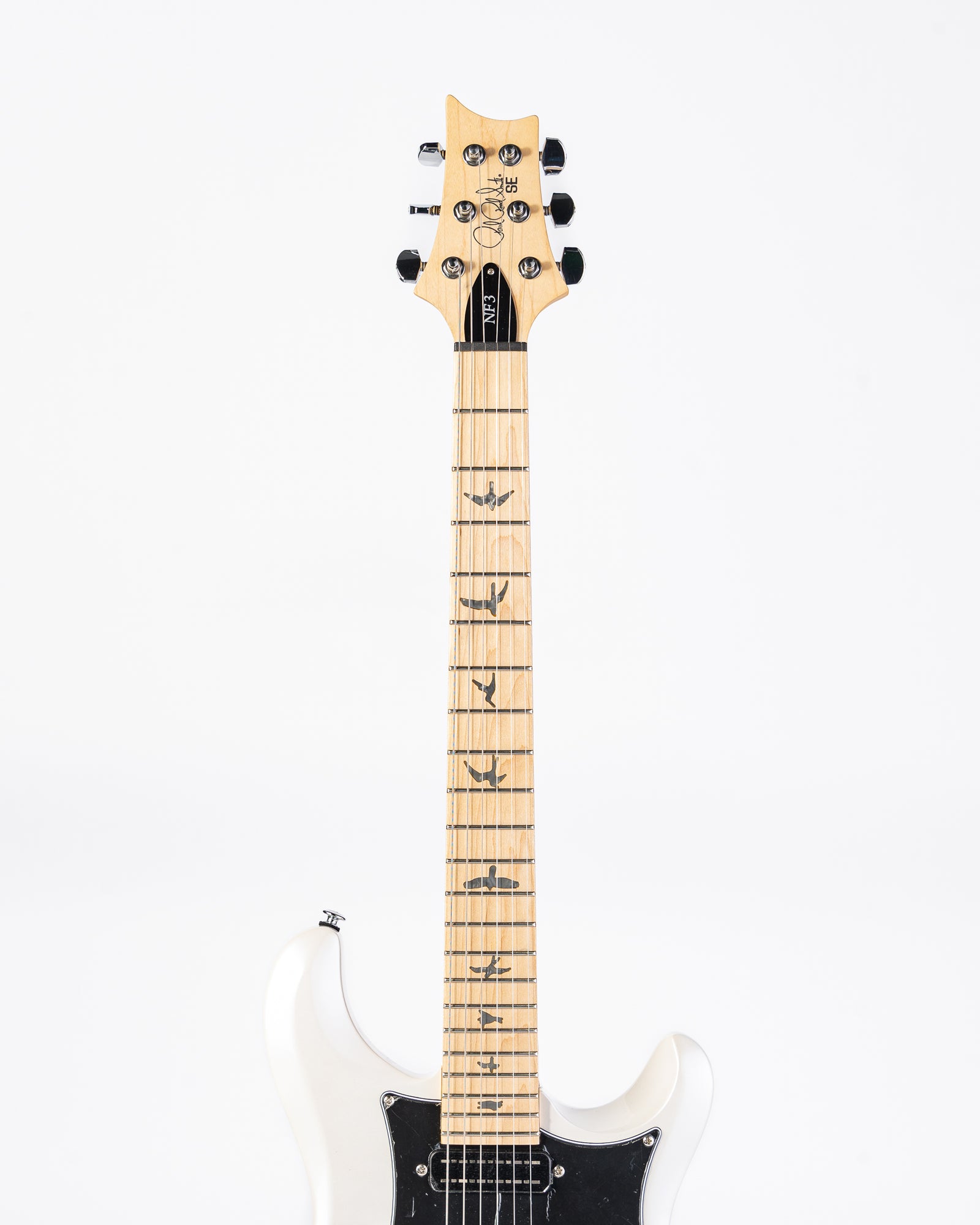 PRS SE NF3M Maple Electric Guitar- White Pearl