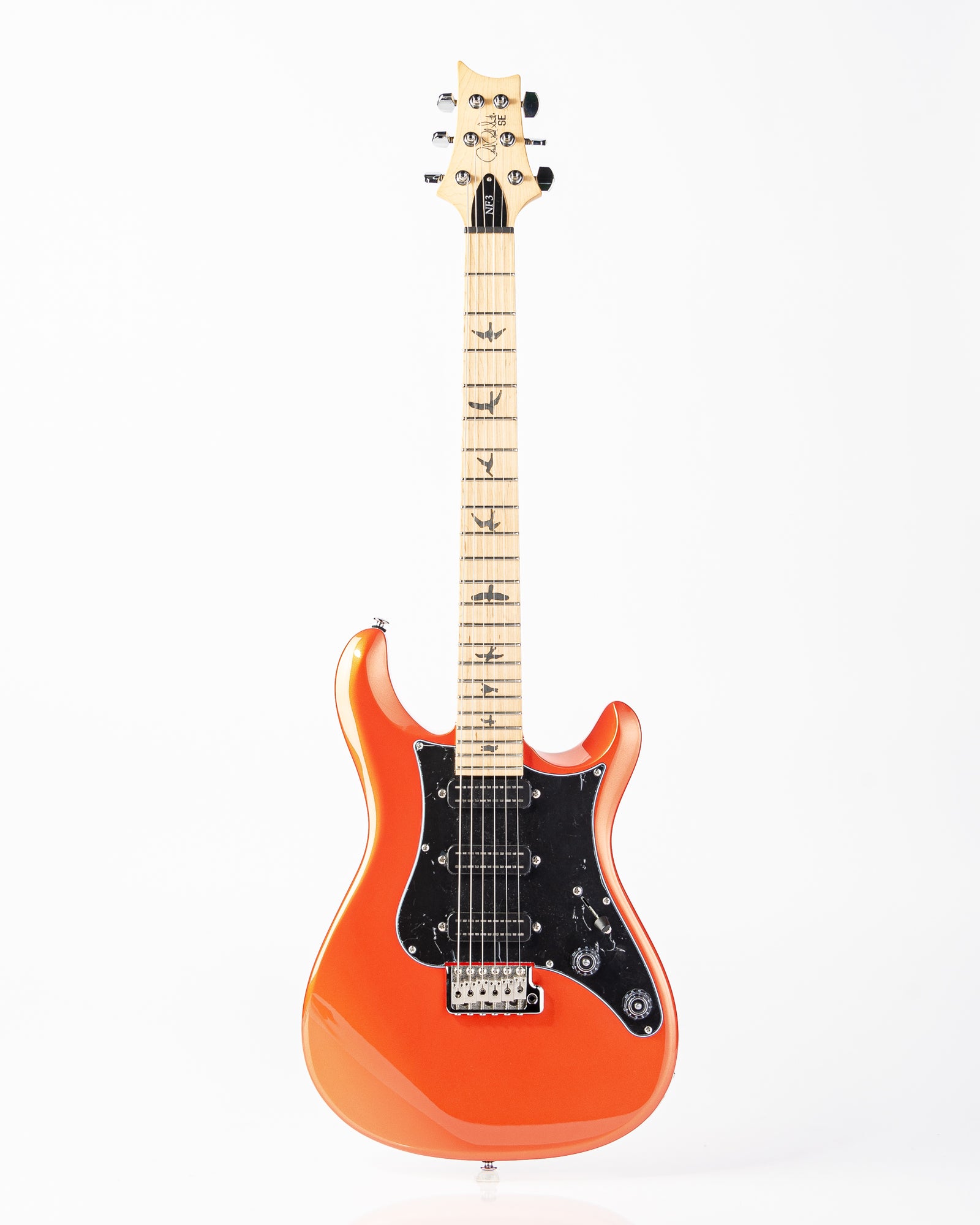 PRS SE NF3M Maple Electric Guitar - Orange Metallic