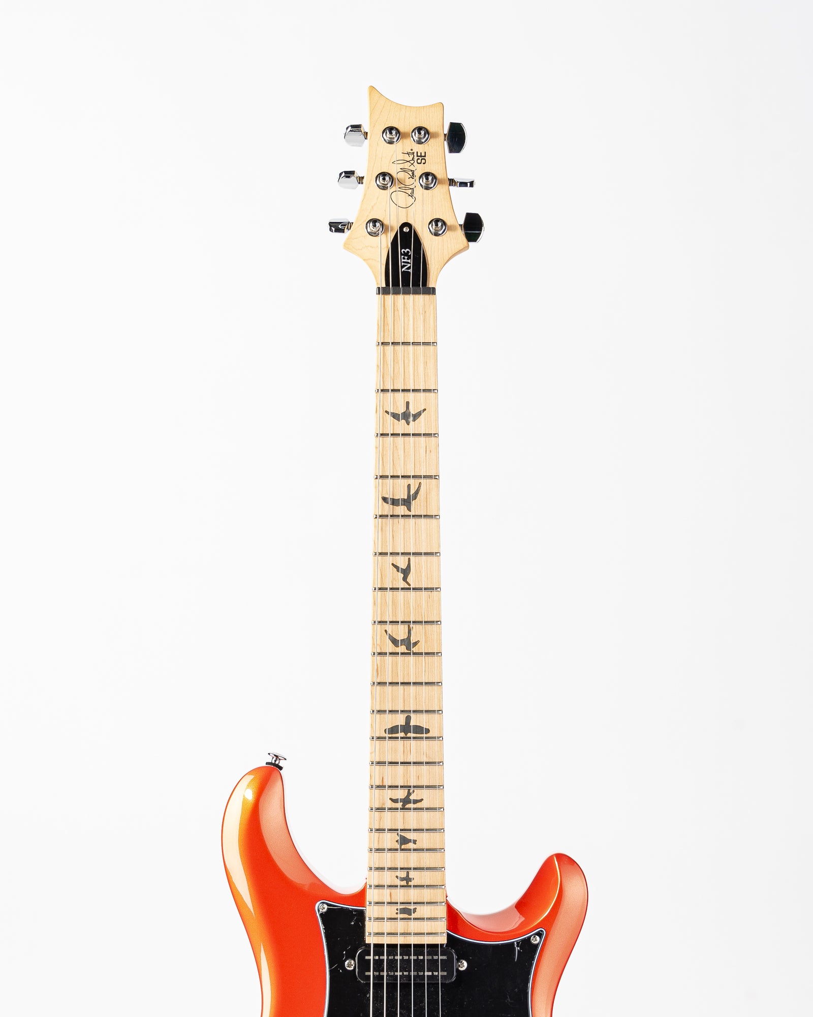 PRS SE NF3M Maple Electric Guitar - Orange Metallic