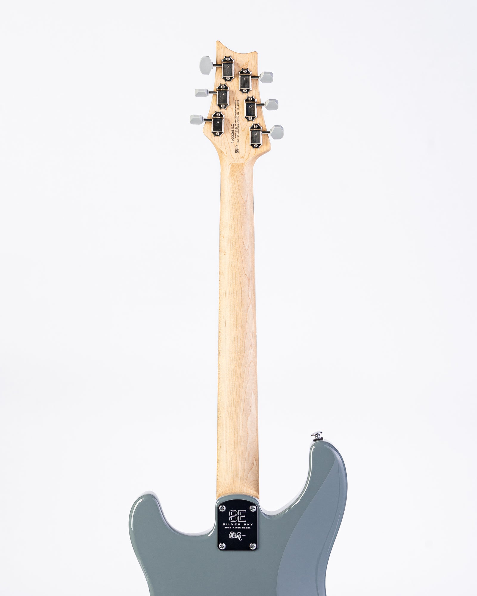 PRS SE Silver Sky Storm Gray