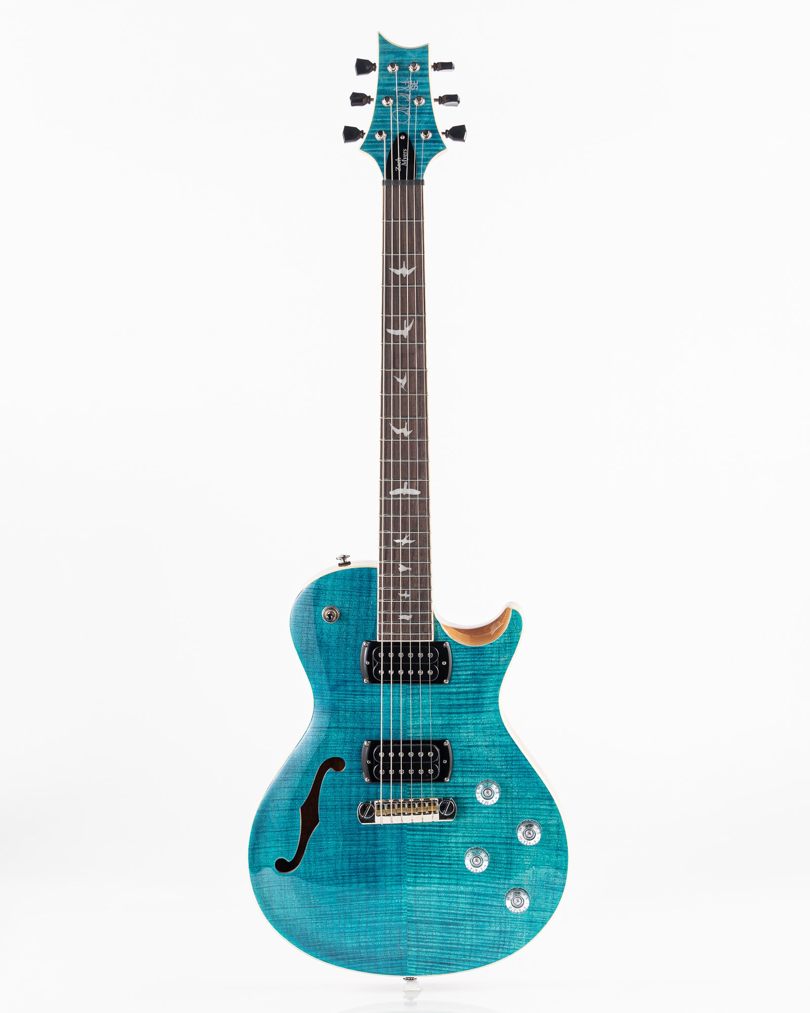 PRS SE Zach Myers Signature 594 Semi-Hollow Electric Guitar - Myers Blue