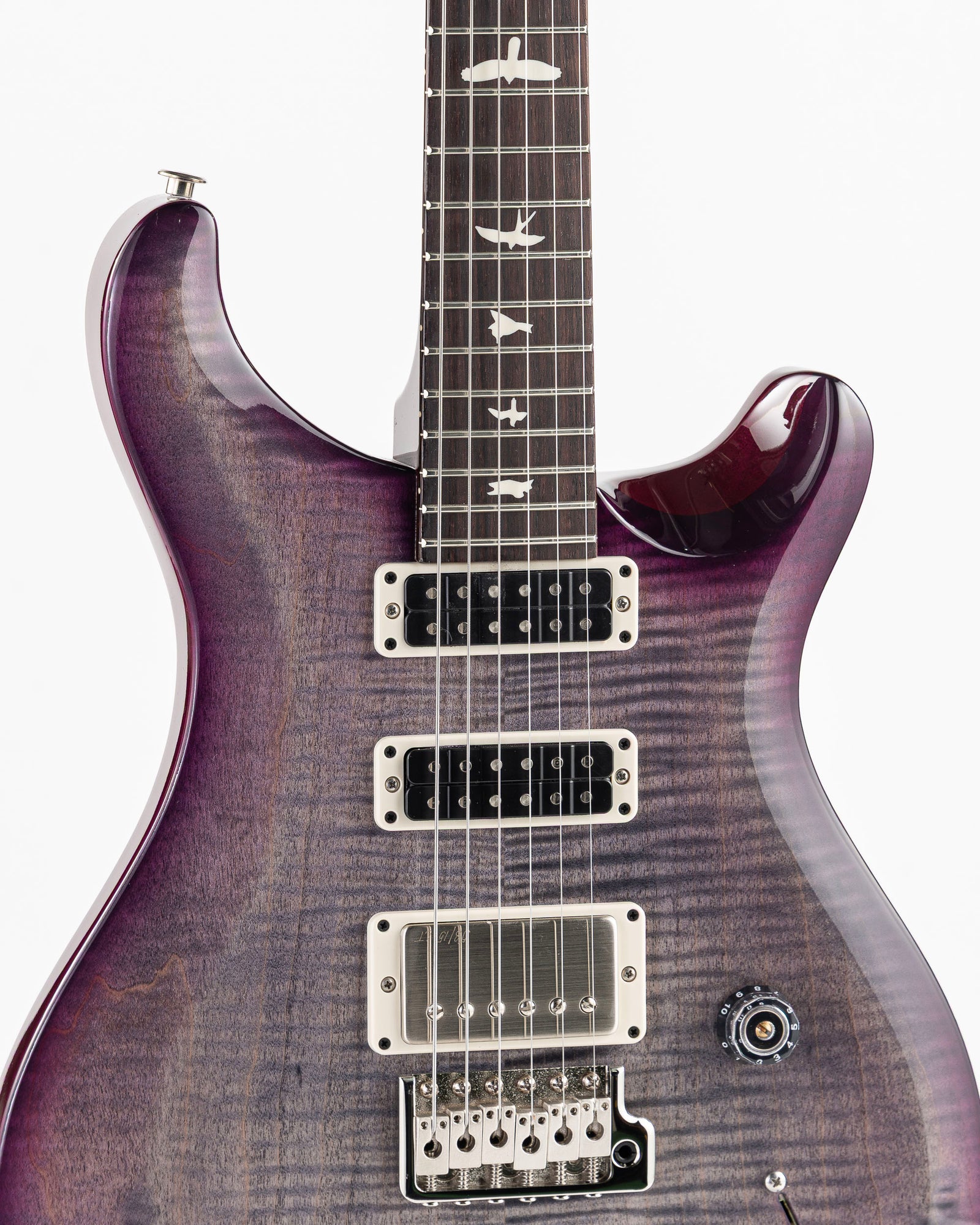 PRS S2 Studio Electric Guitar - Faded Gray Black Purple Burst