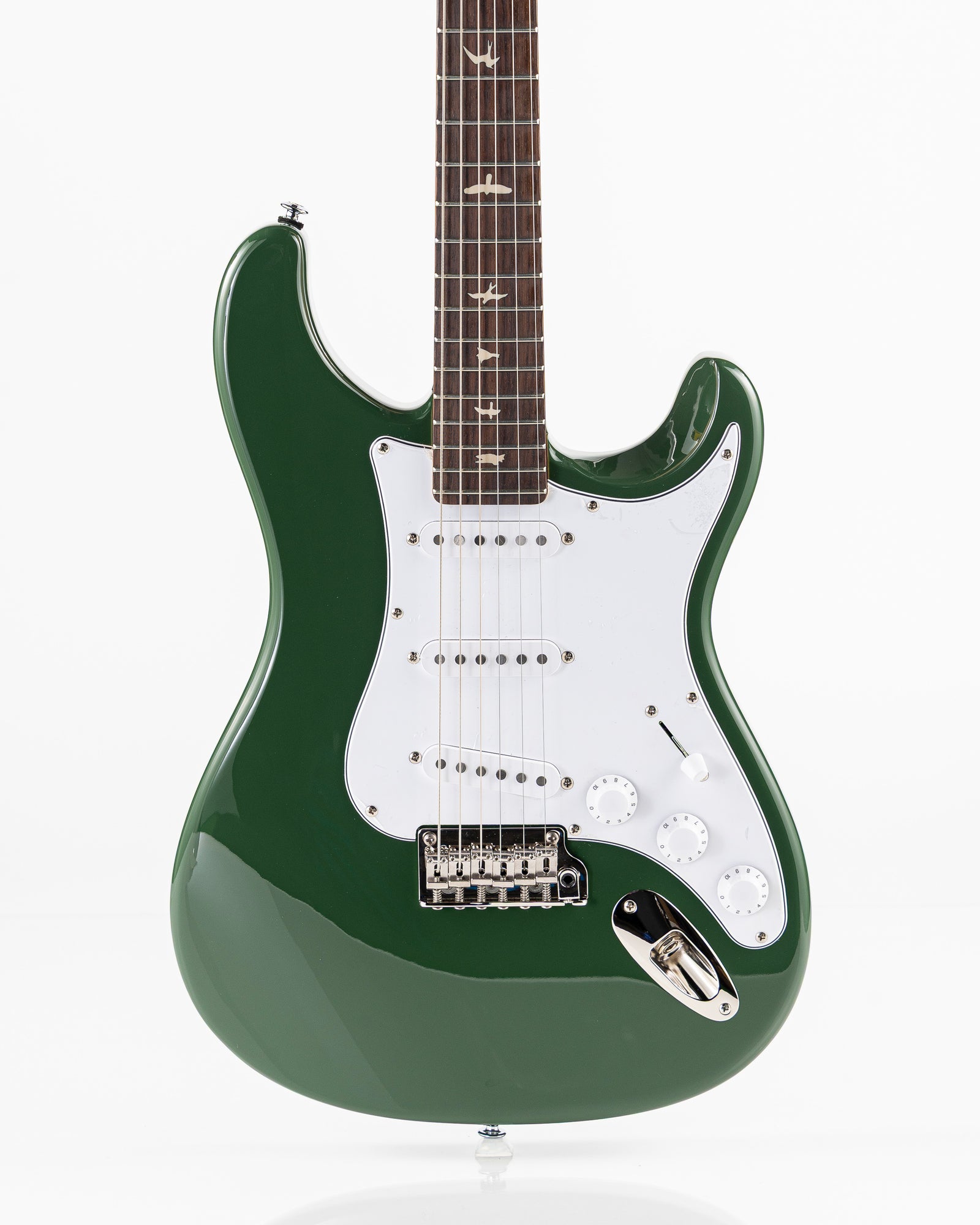 PRS SE Silver Sky Rosewood Electric Guitar - Laurel Green