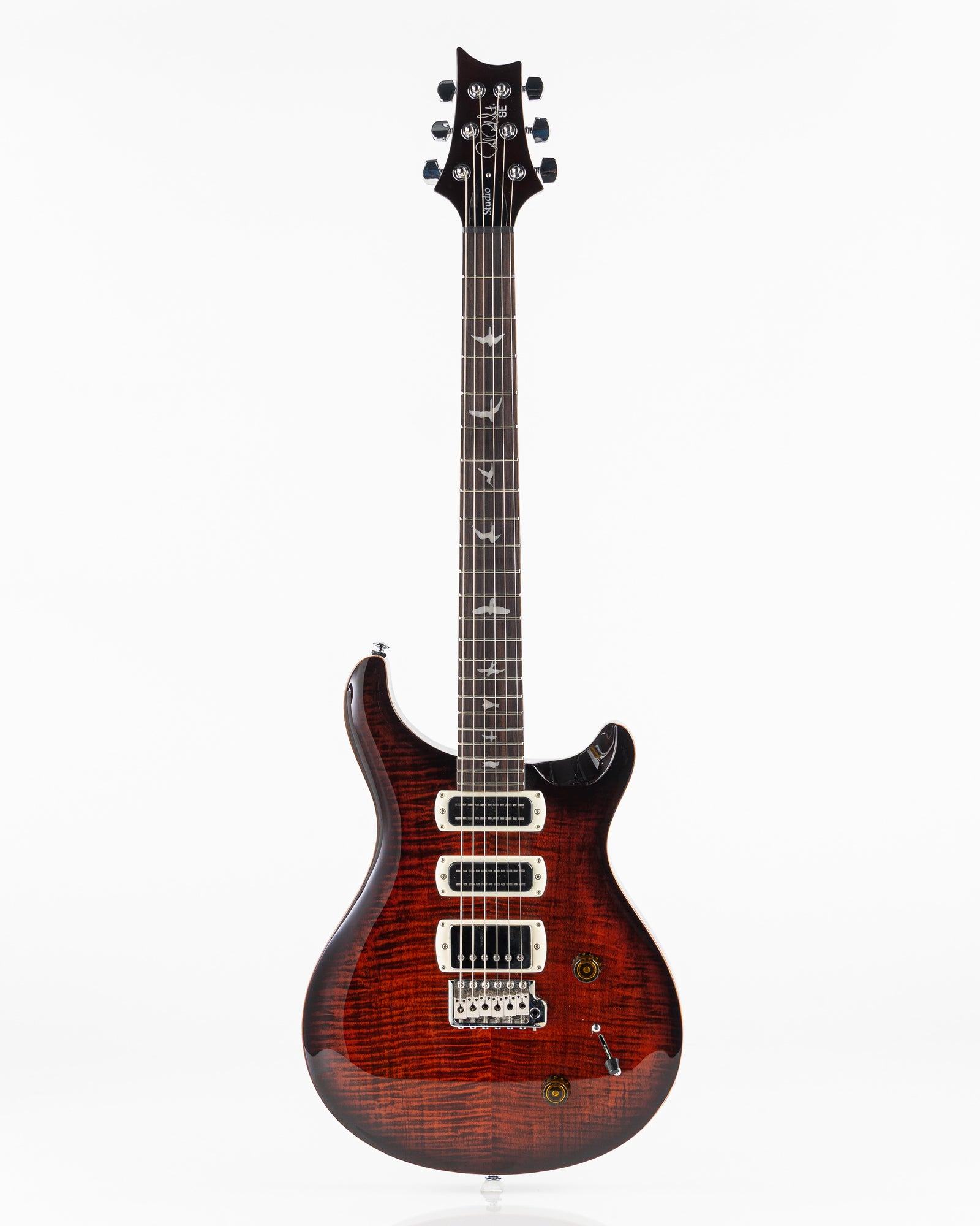PRS SE Studio Electric Guitar - Orange Tiger Smokeburst
