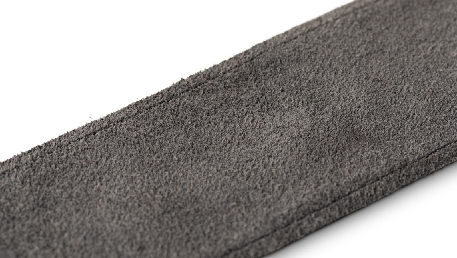 Taylor Black Leather Suede Back 2.5" Black Leather Silver Logo