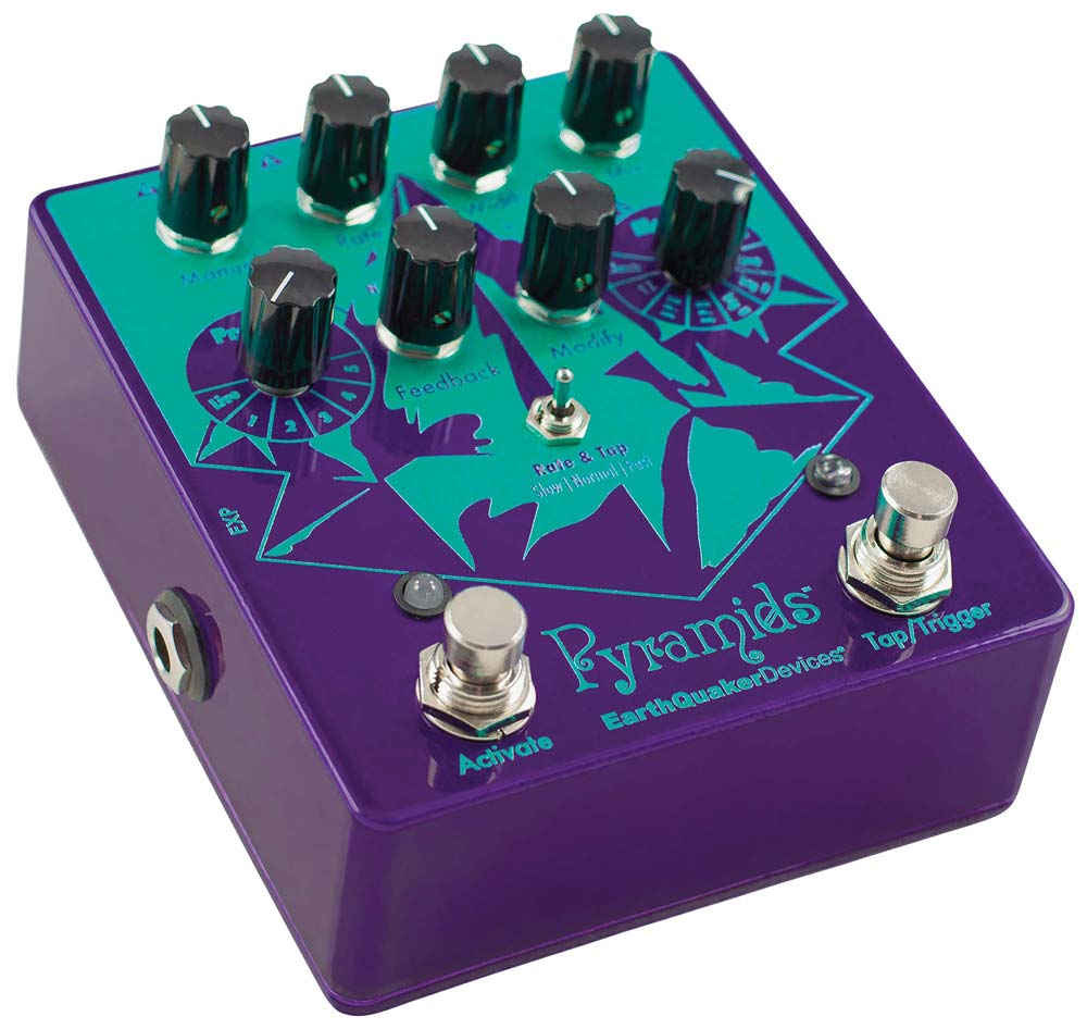 EarthQuaker Devices Pyramids Stereo Flanging Device Guitar Pedal