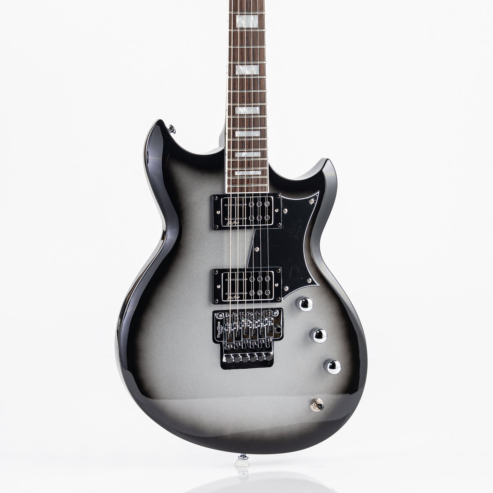 Reverend Signature Series Bob Balch FR Electric Guitar - Silver Burst