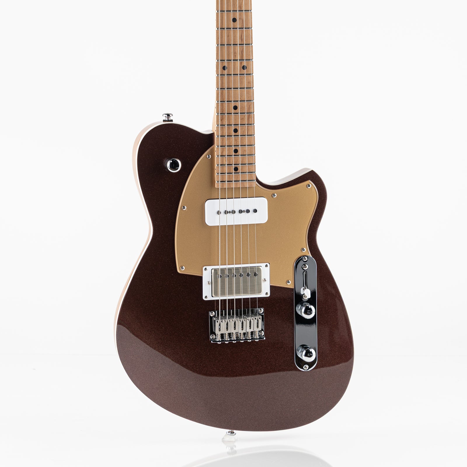 Reverend Bolt-On Series Charger H90 Electric Guitar - Metallic Bordeaux