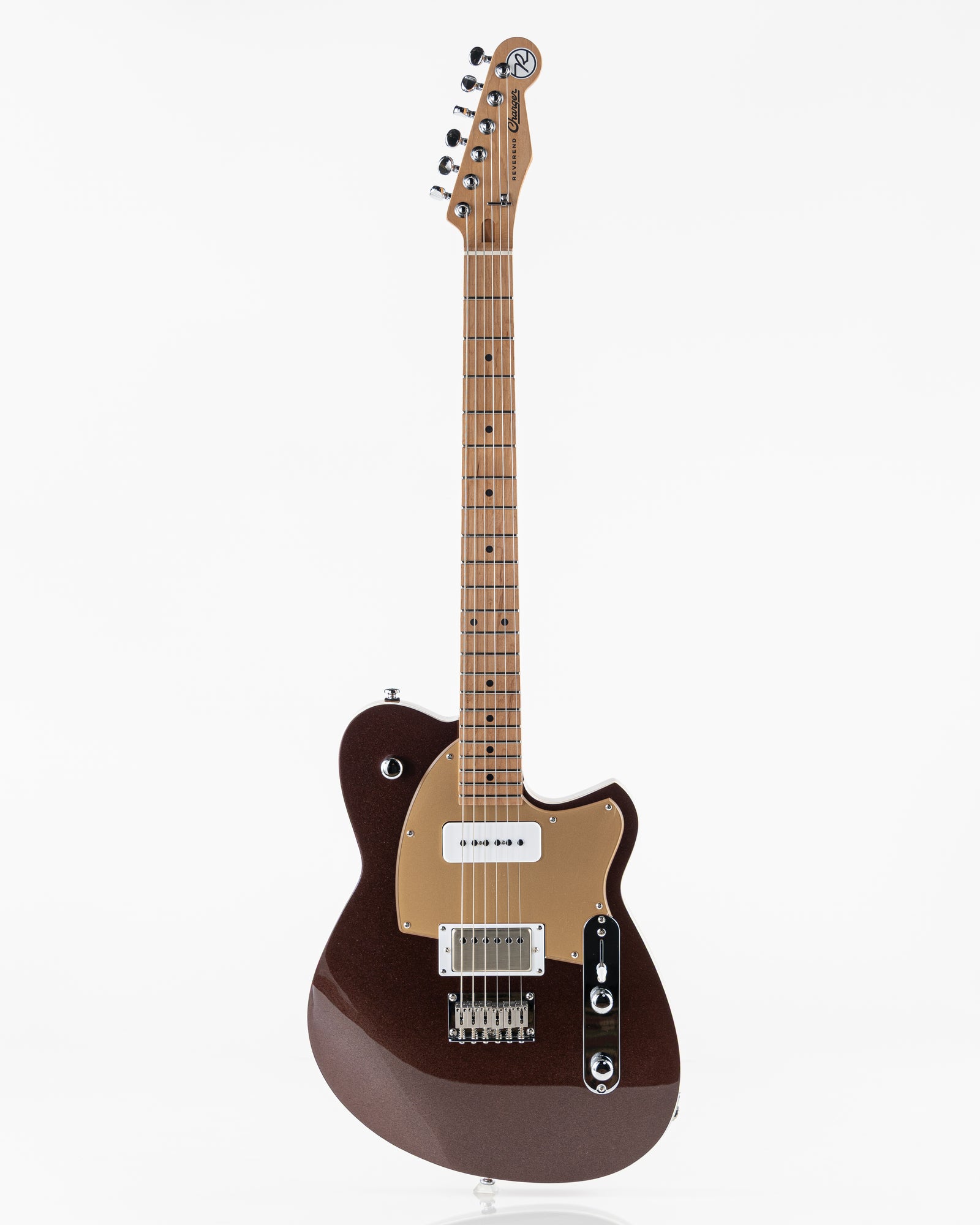 Reverend Bolt-On Series Charger H90 Electric Guitar - Metallic Bordeaux