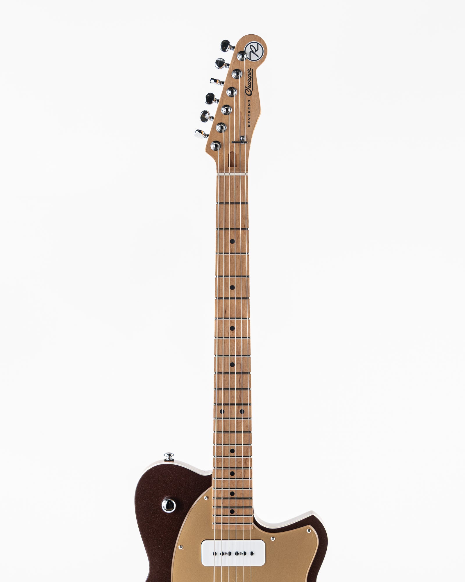Reverend Bolt-On Series Charger H90 Electric Guitar - Metallic Bordeaux