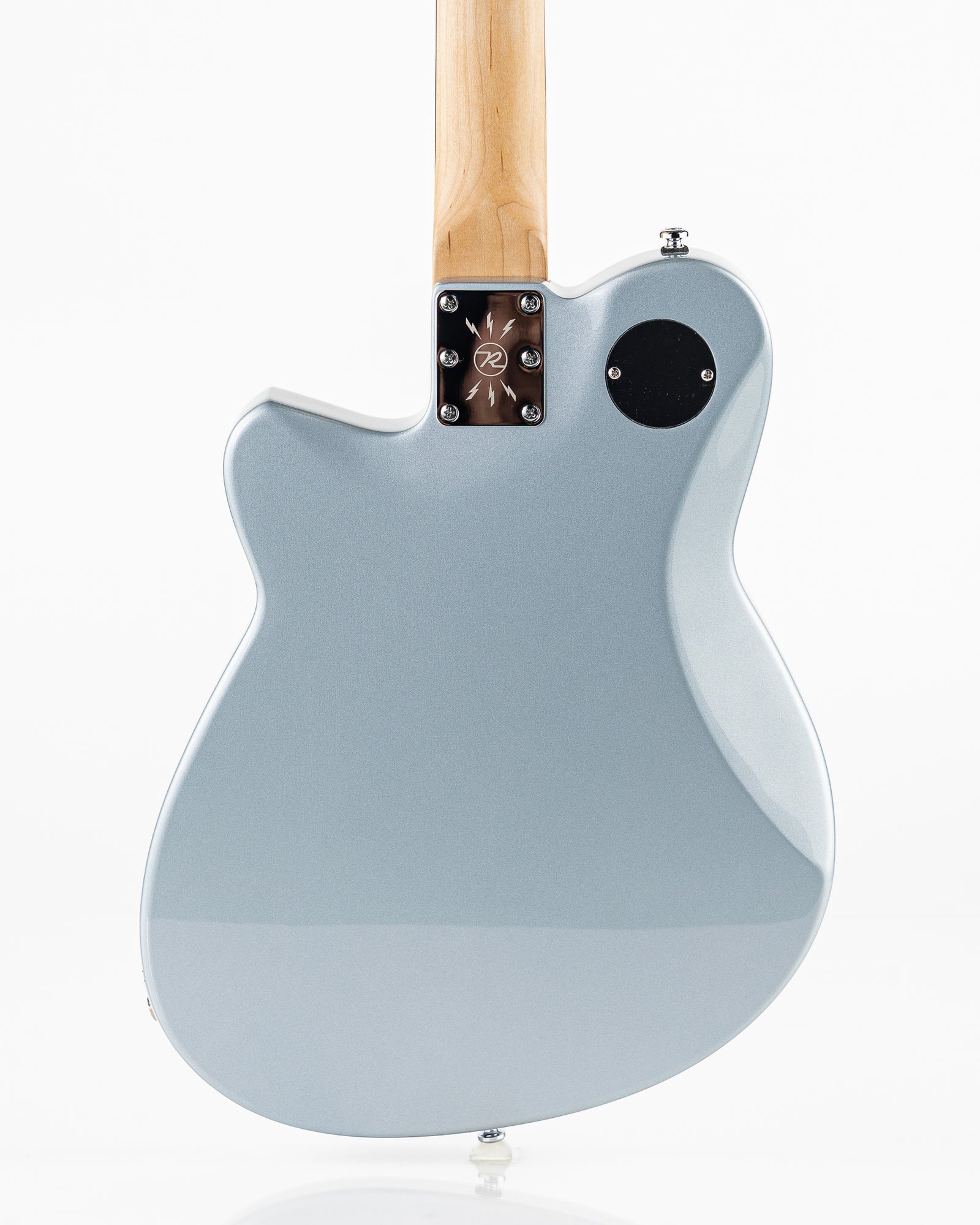 Reverend Bolt-On Series Double Agent OG Electric Guitar - Metallic Silver Freeze