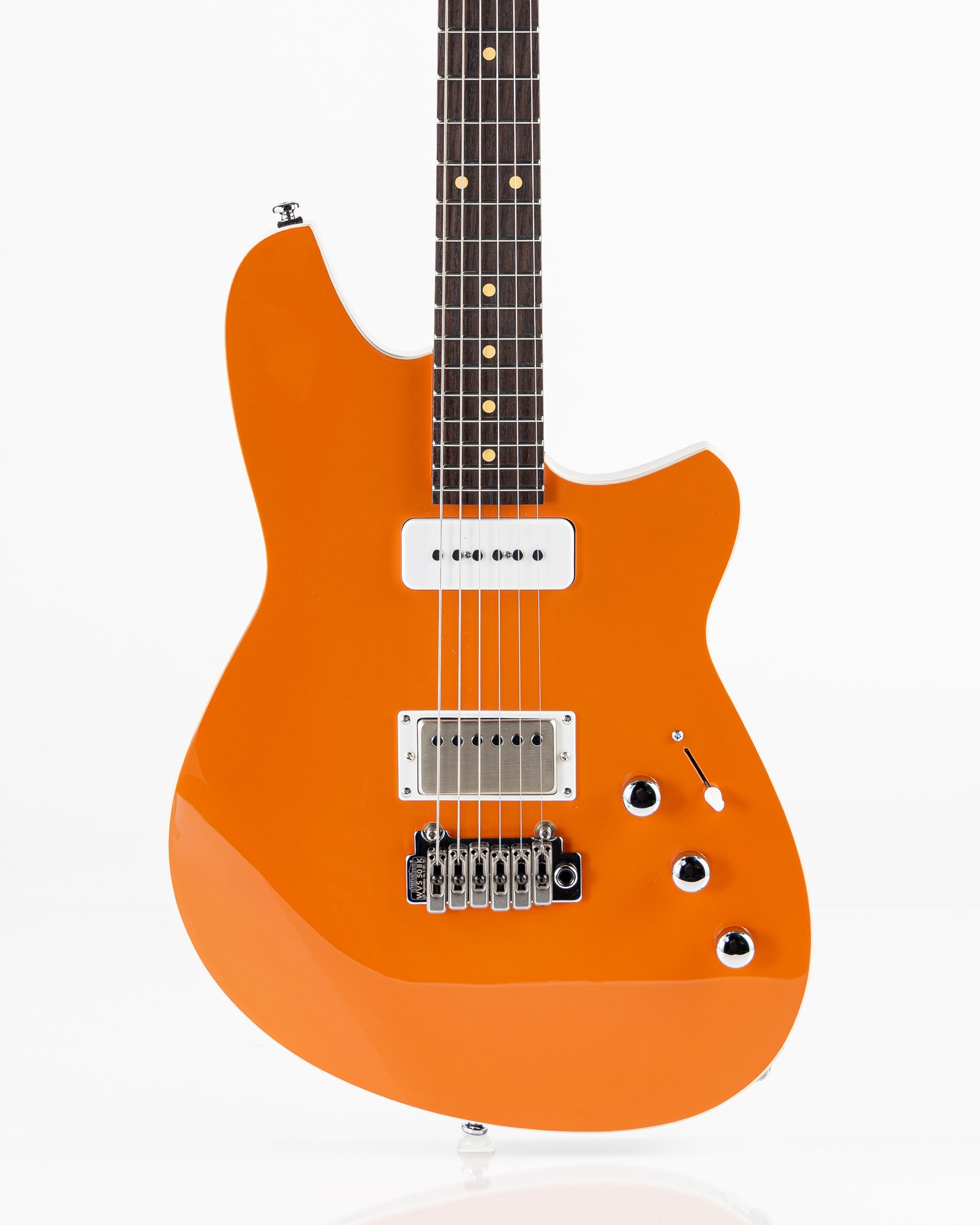 Reverend Bolt-On Series Kingbolt H90 Electric Guitar - Baked Orange