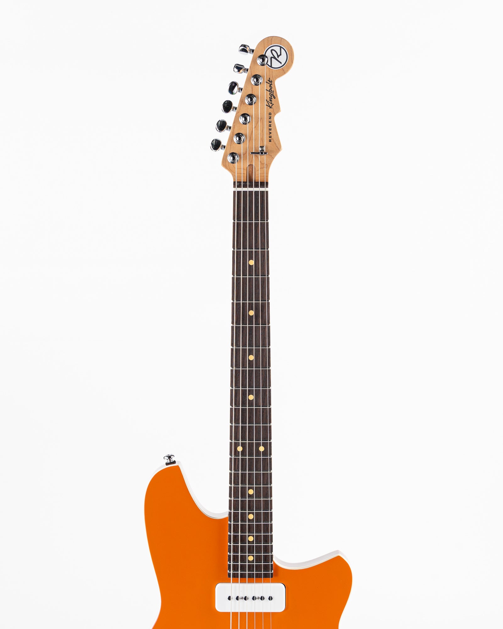 Reverend Bolt-On Series Kingbolt H90 Electric Guitar - Baked Orange