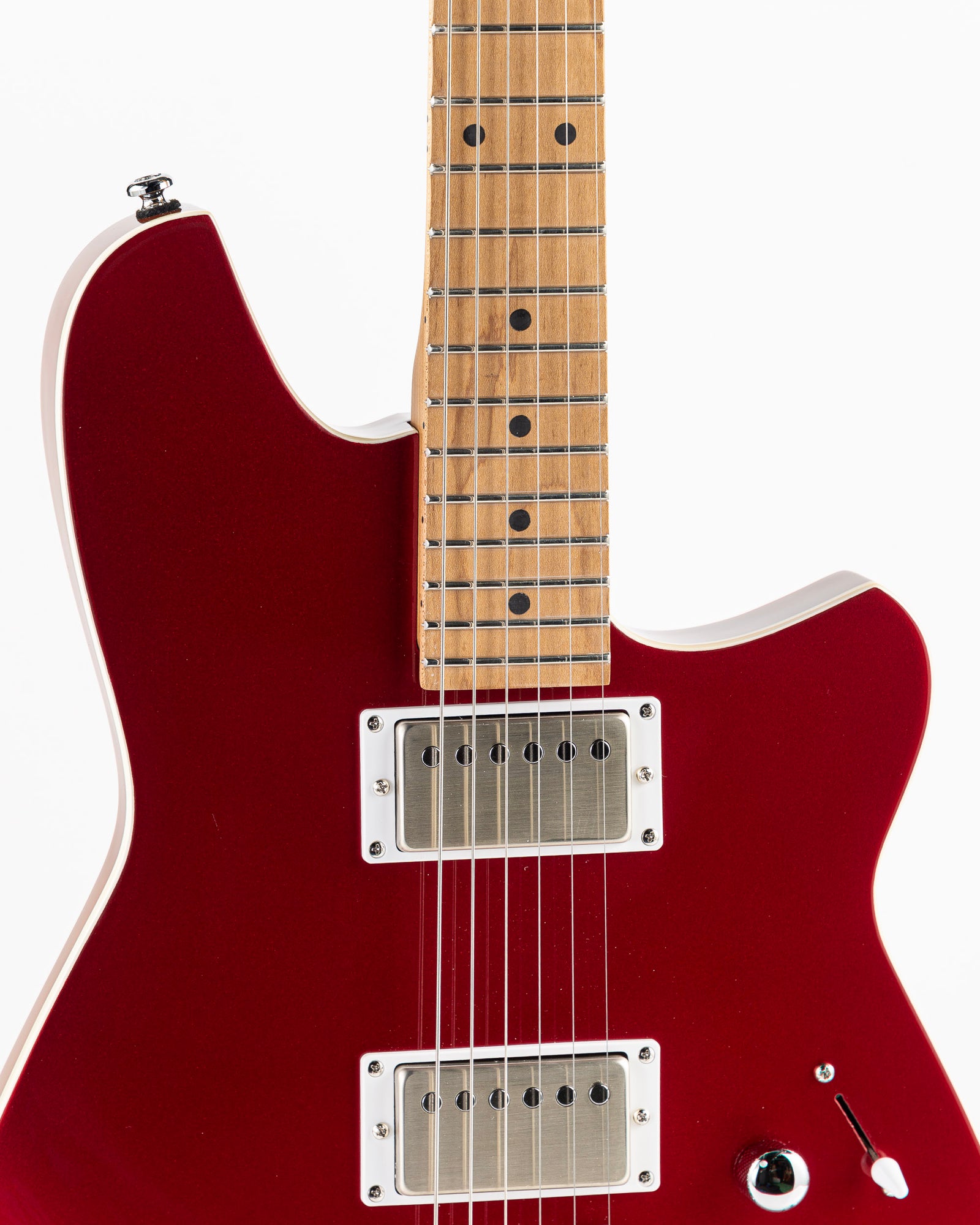 Reverend Bolt-On Series Kingbolt HH Electric Guitar - Metallic Cherry