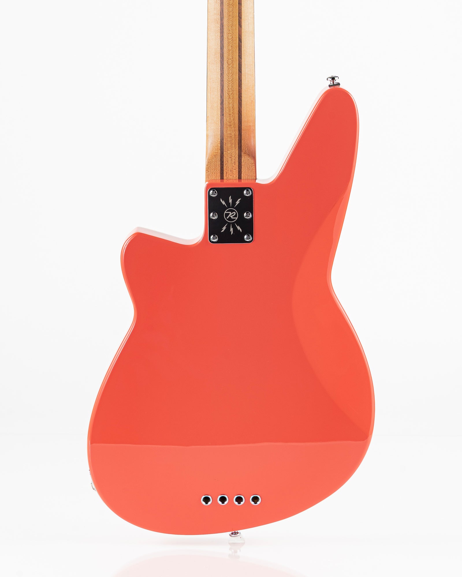 Reverend Bolt-On Series Mercalli 4 Electric Bass - Feisty Red