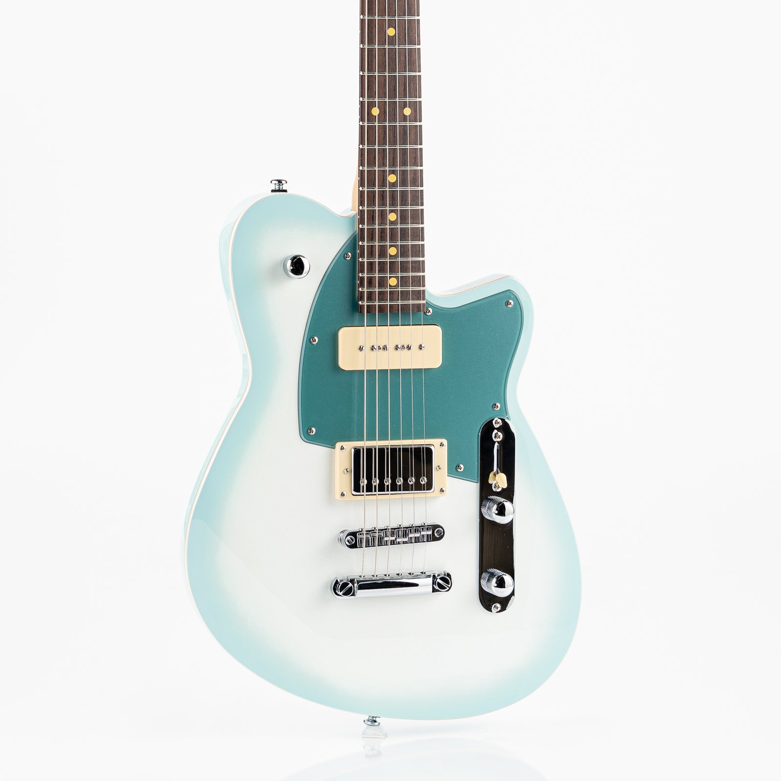 Reverend Bolt-On Series Double Agent OG Electric Guitar - Chronic Blue Burst