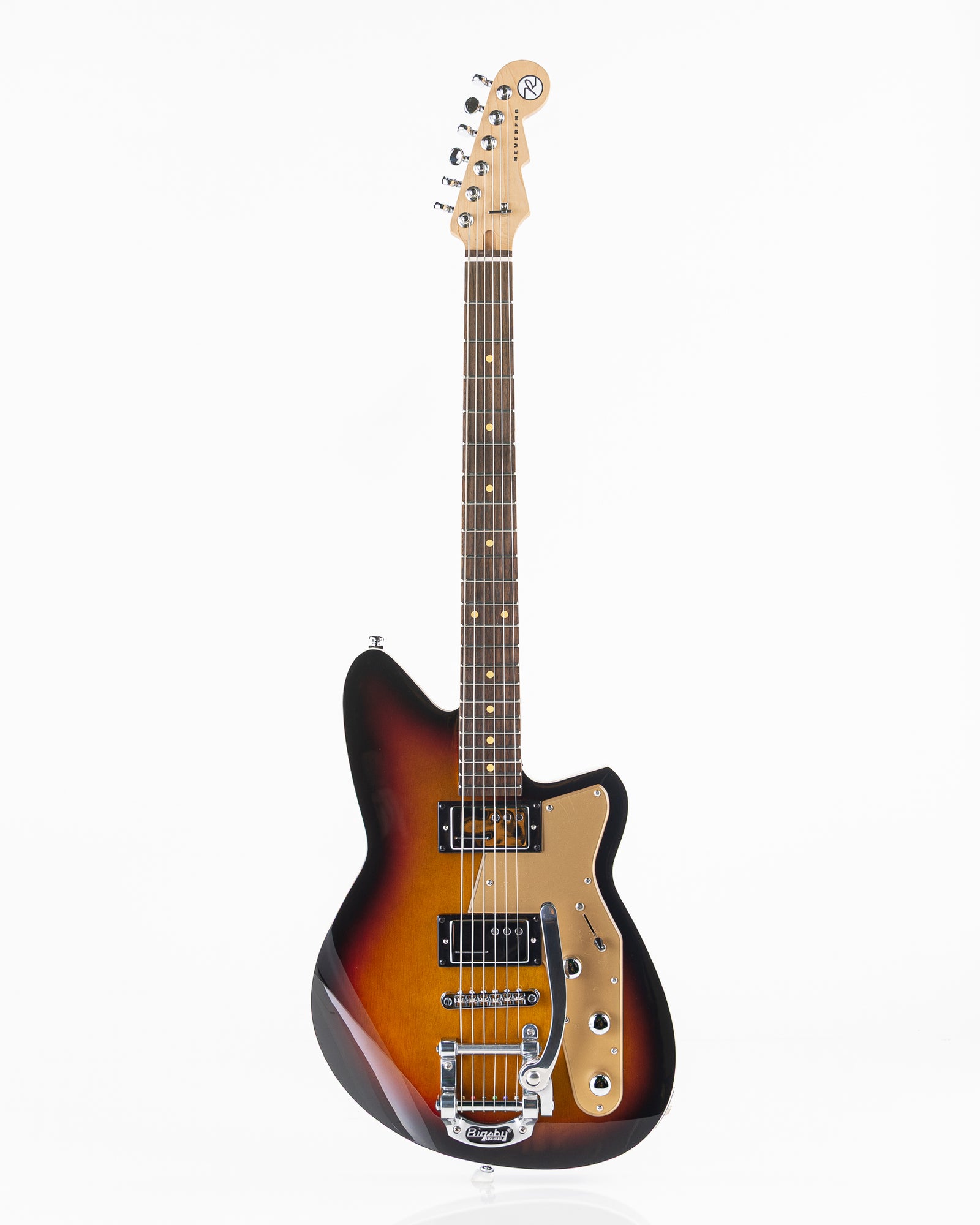 Reverend Bolt-On Series Jetstream HC Bigsby Electric Guitar - 3-Tone Burst