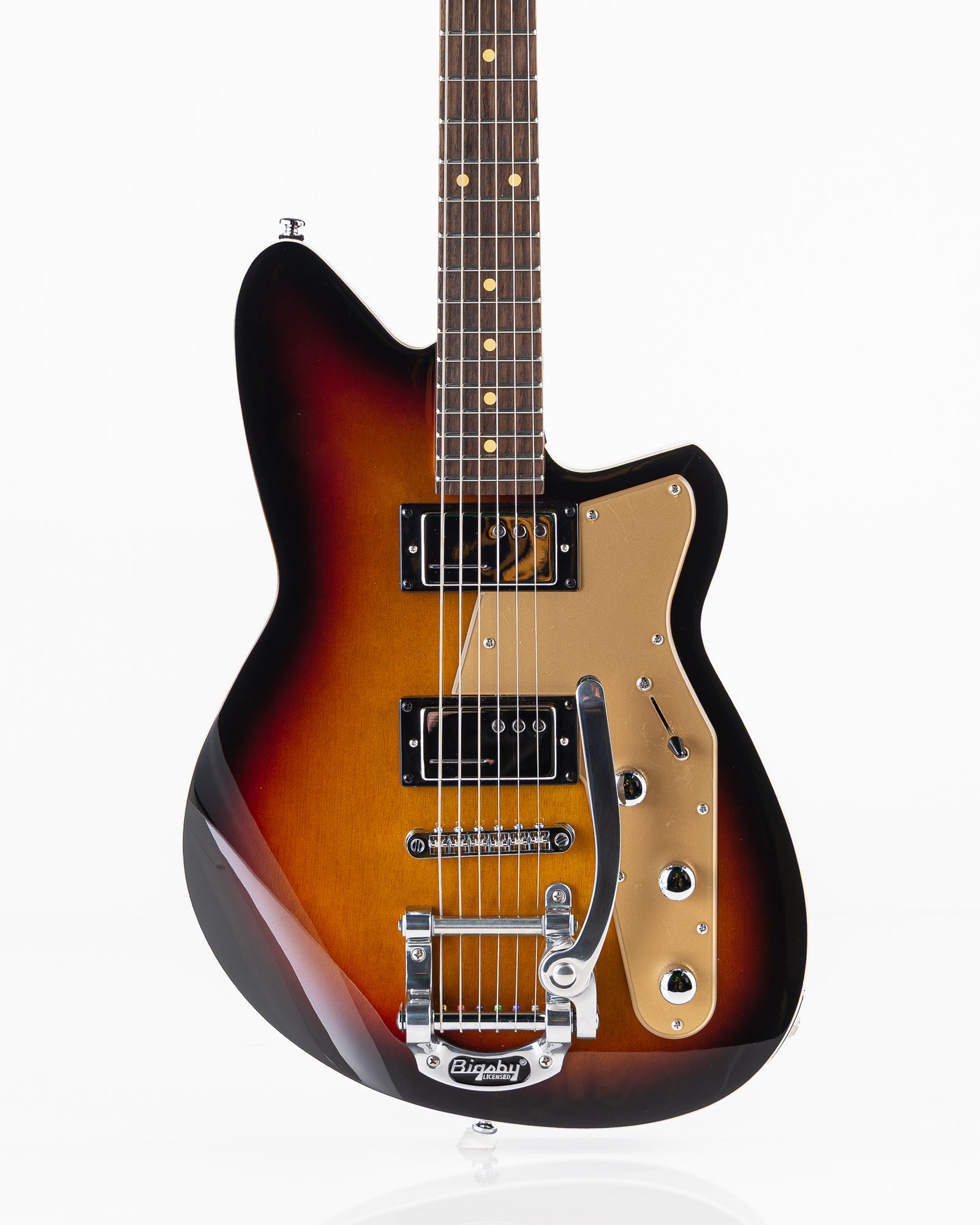 Reverend Bolt-On Series Jetstream HC Bigsby Electric Guitar - 3-Tone Burst